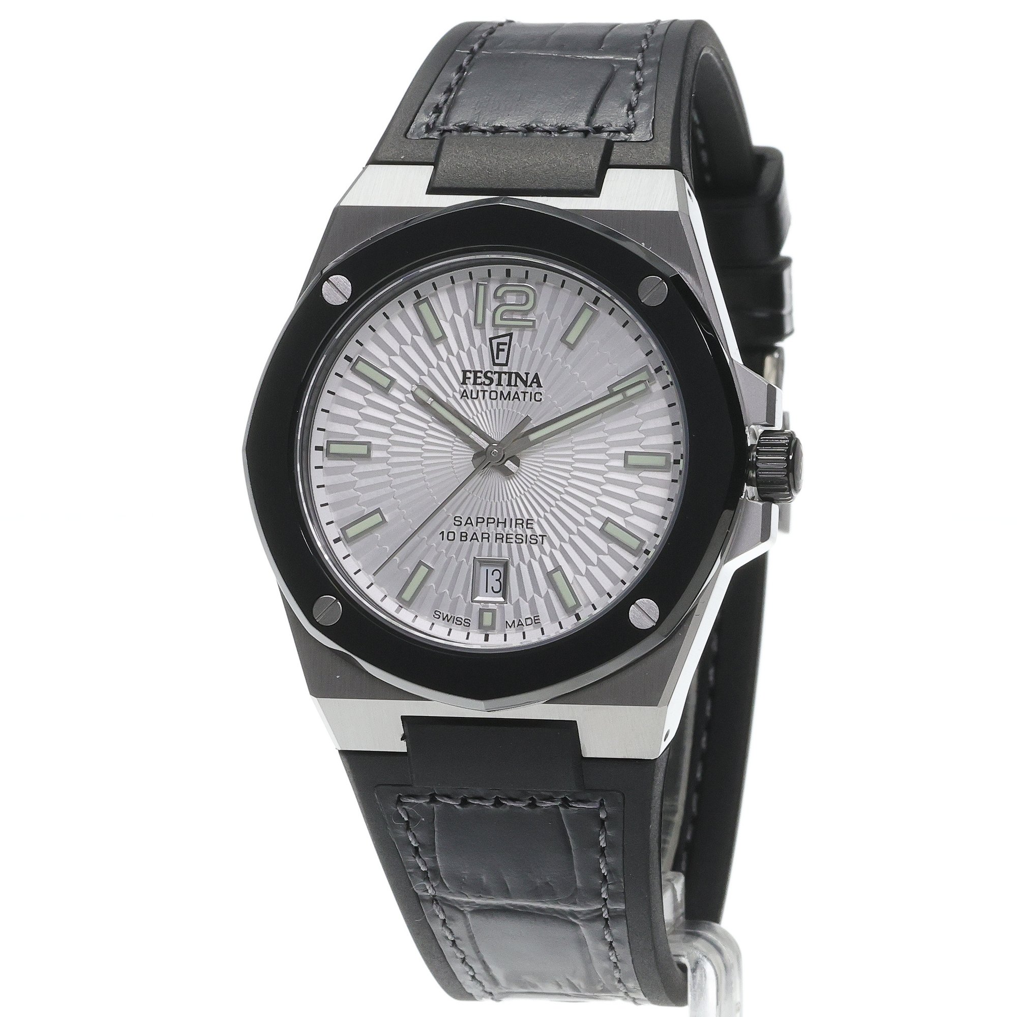 zegarek Festina F22005-1 automatyczny męski Swiss Made Swiss Made Automatic