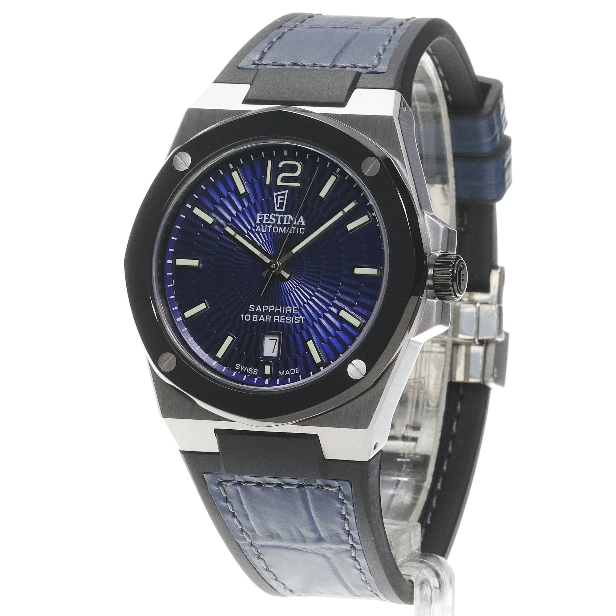 zegarek Festina F22005-2 automatyczny męski Swiss Made Swiss Made Automatic