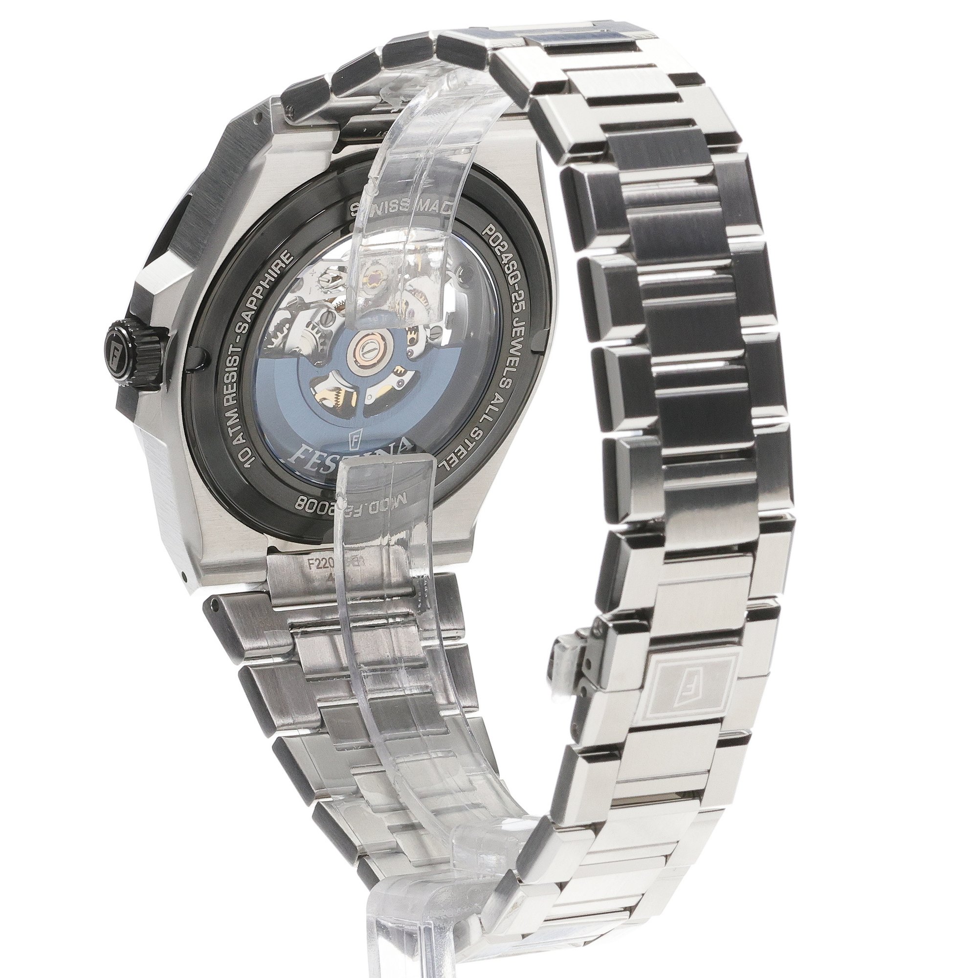 zegarek Festina F22008-1 automatyczny męski Automatic - miniatura 4