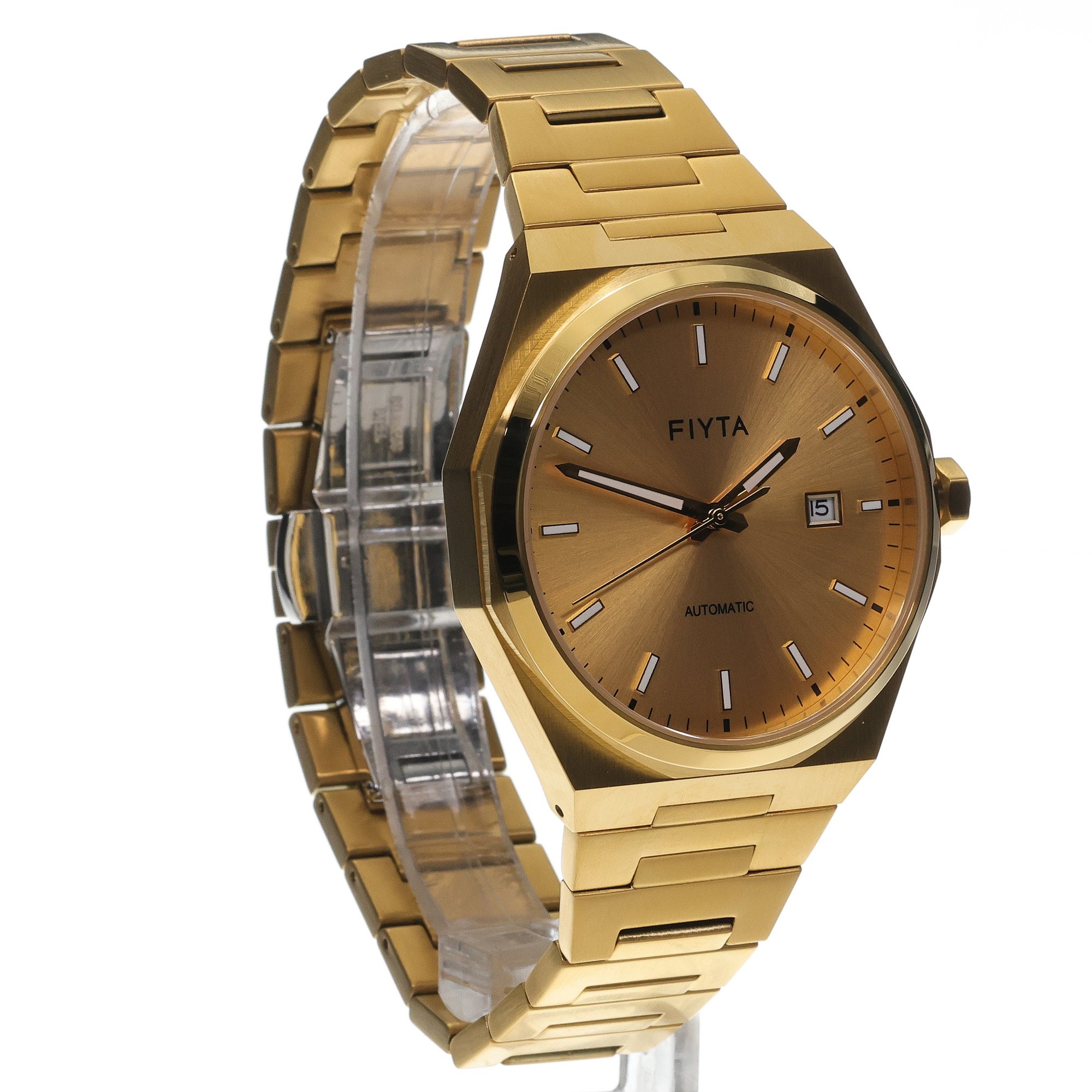 zegarek Fiyta DGA802099GGG złoty Męskie