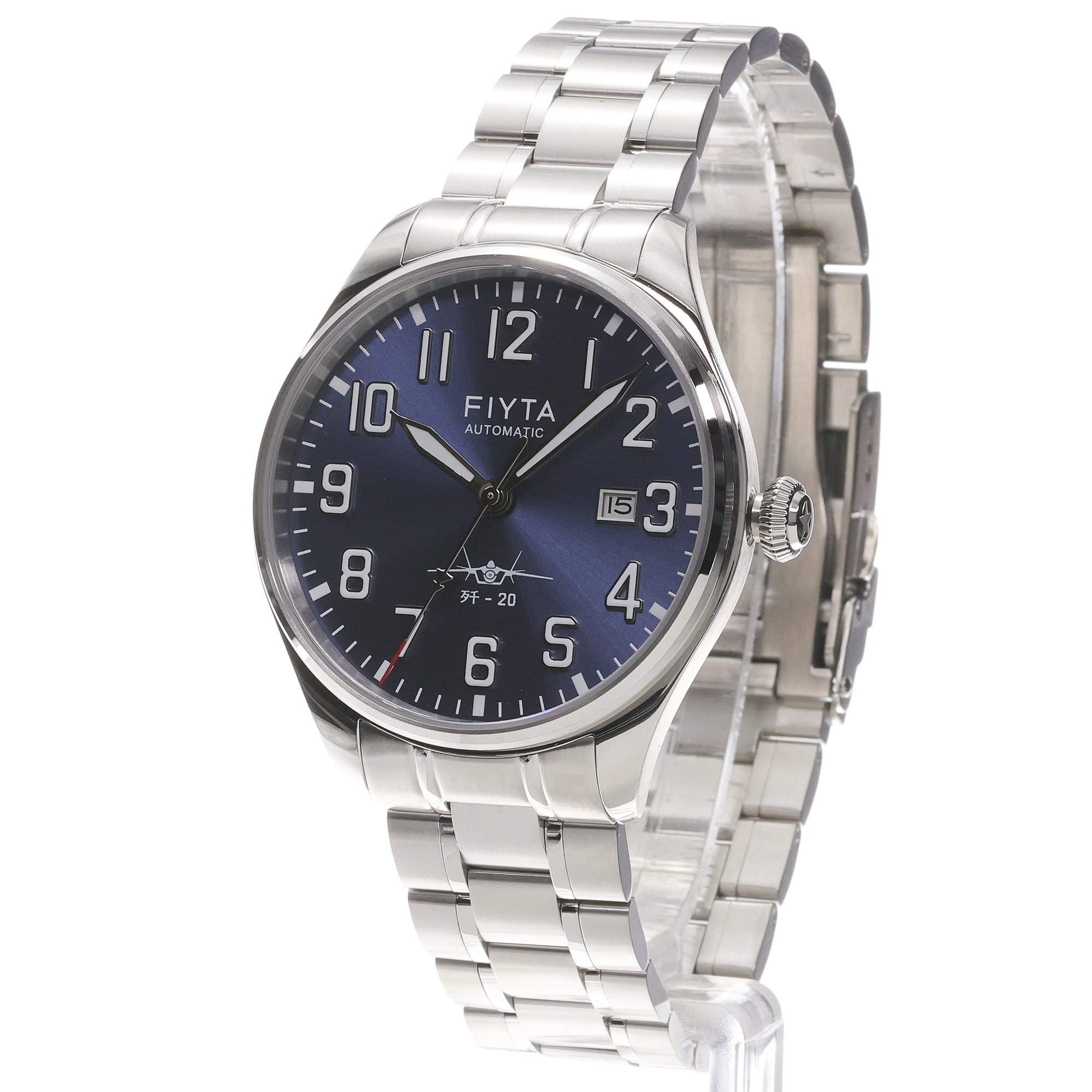 zegarek Fiyta GA881013WLW srebrny Męskie - miniatura 2