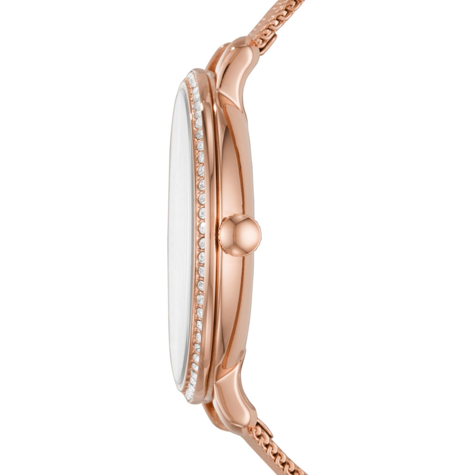 Fossil ES4628 zegarek różowe złoto fashion/modowy Jacqueline bransoleta - miniatura 3