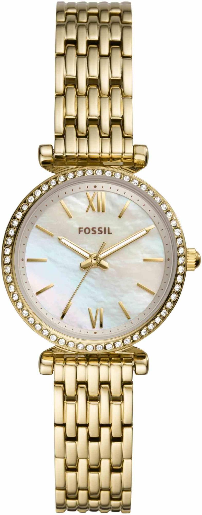 CARLIE MINI Gold Stainless Steel 28mm Fossil ES4735 