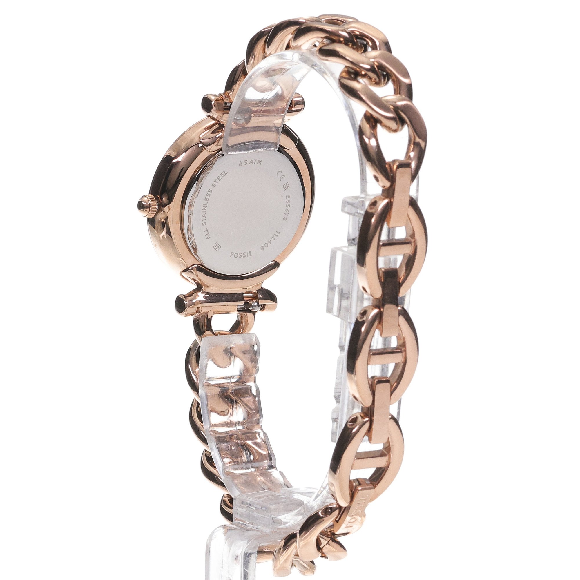 zegarek Fossil ES5378SET Rose Gold Stainless Steel 28mm Fossil mineralne