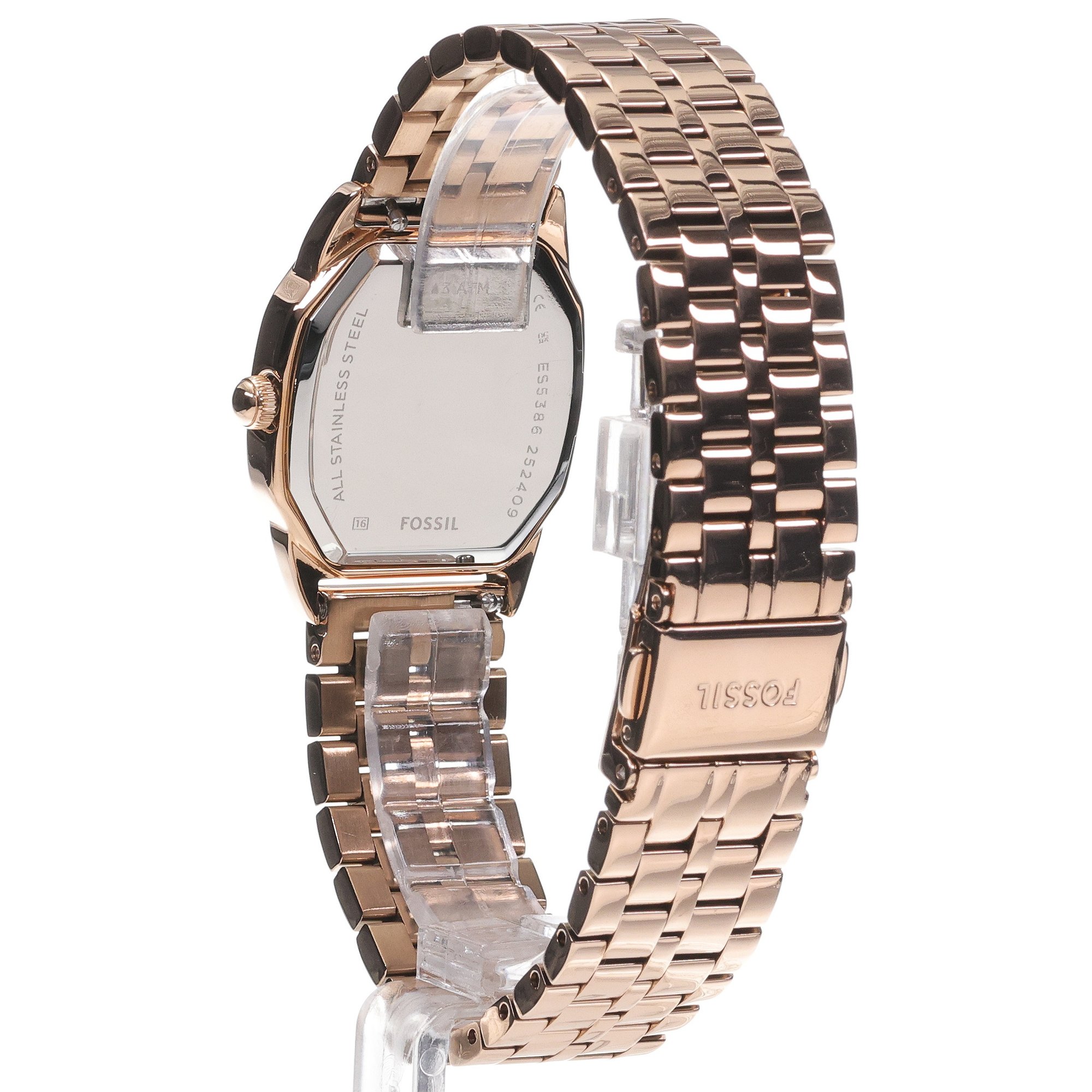 zegarek Fossil ES5386 kwarcowy damski Damskie Rose Gold Stainless Steel 27mm