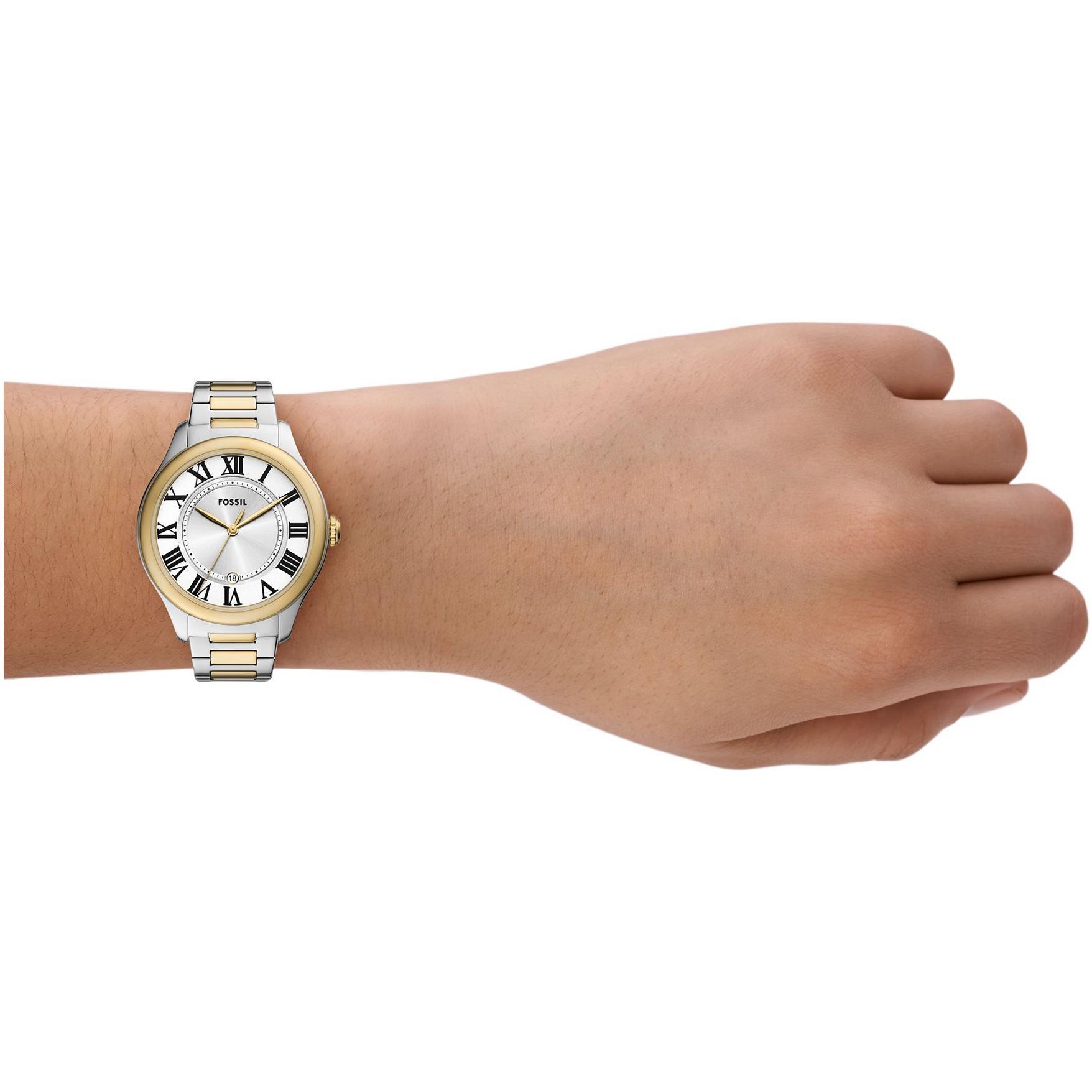 zegarek Fossil ES5396 Gilmore Bicolor Stainless Steel 38mm Fossil mineralne - miniatura 10