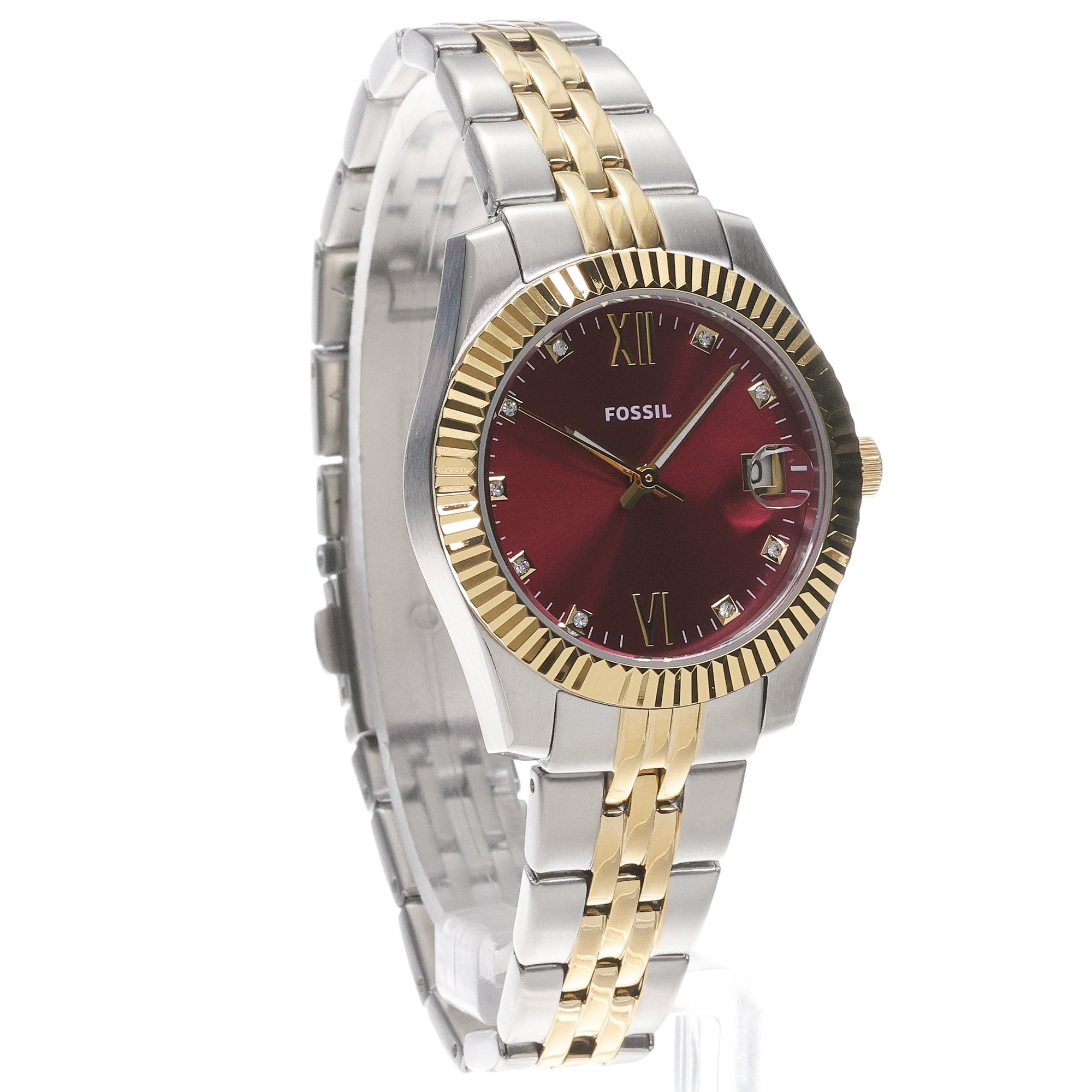zegarek Fossil ES5461 srebrny Scarlette