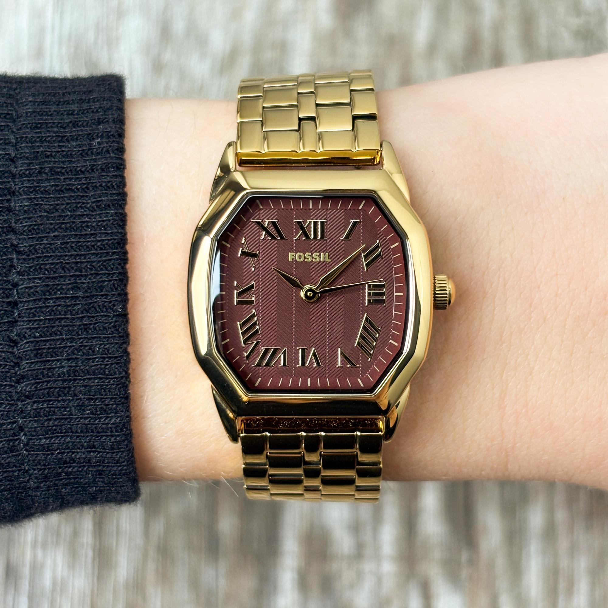 zegarek Fossil ES5511 Harlow Damskie mineralne - miniatura 11