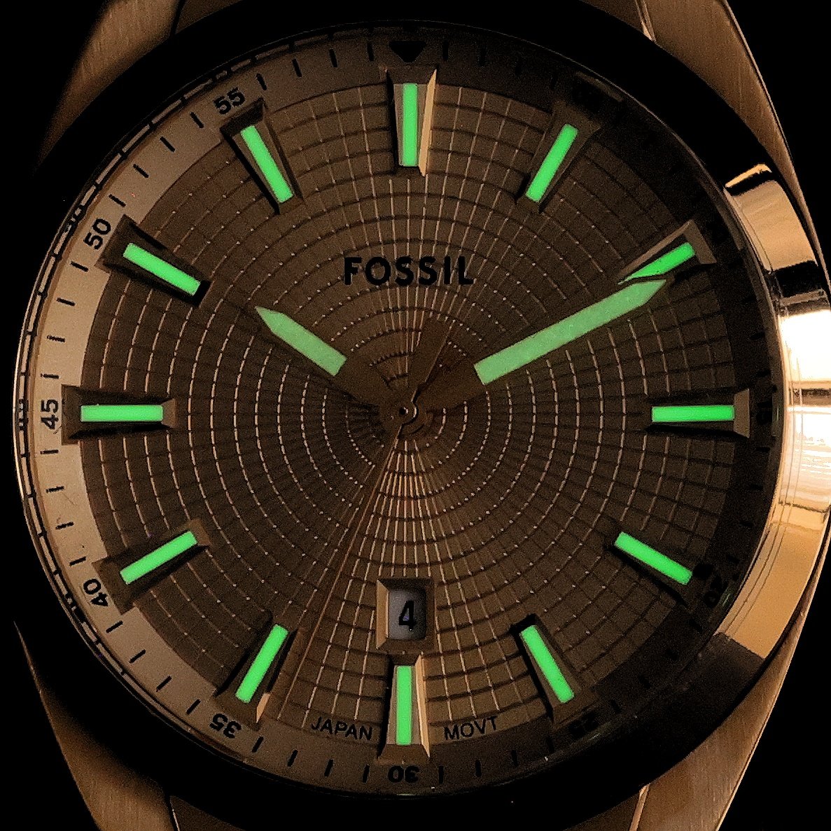 zegarek Fossil FS5965 złoty Męskie