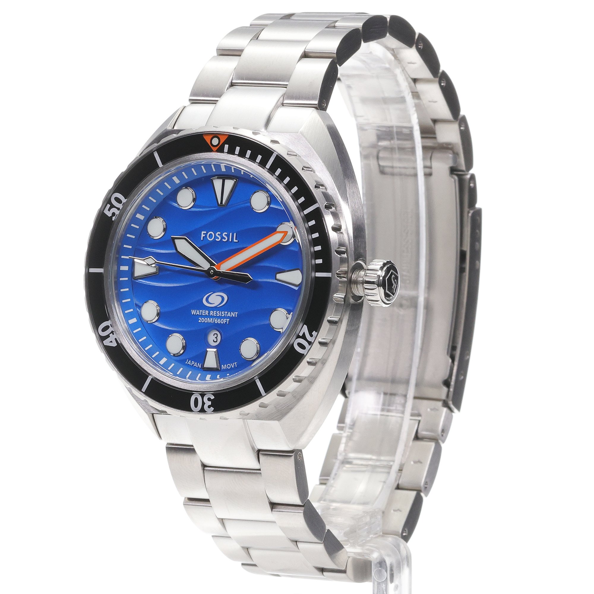 zegarek Fossil FS6064 srebrny Męskie