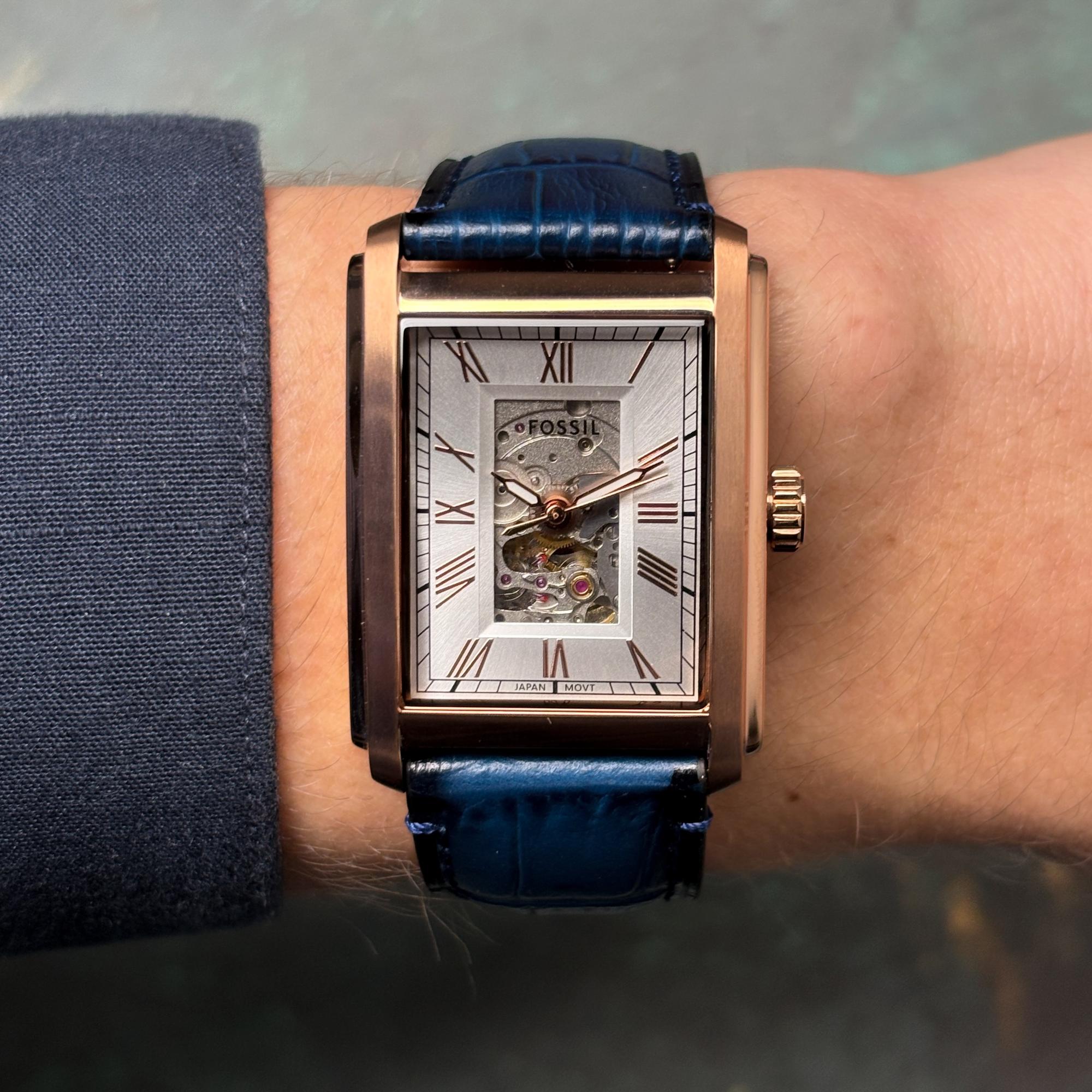 zegarek Fossil ME3274 CARRAWAY AUTOMATIC Męskie mineralne - miniatura 11