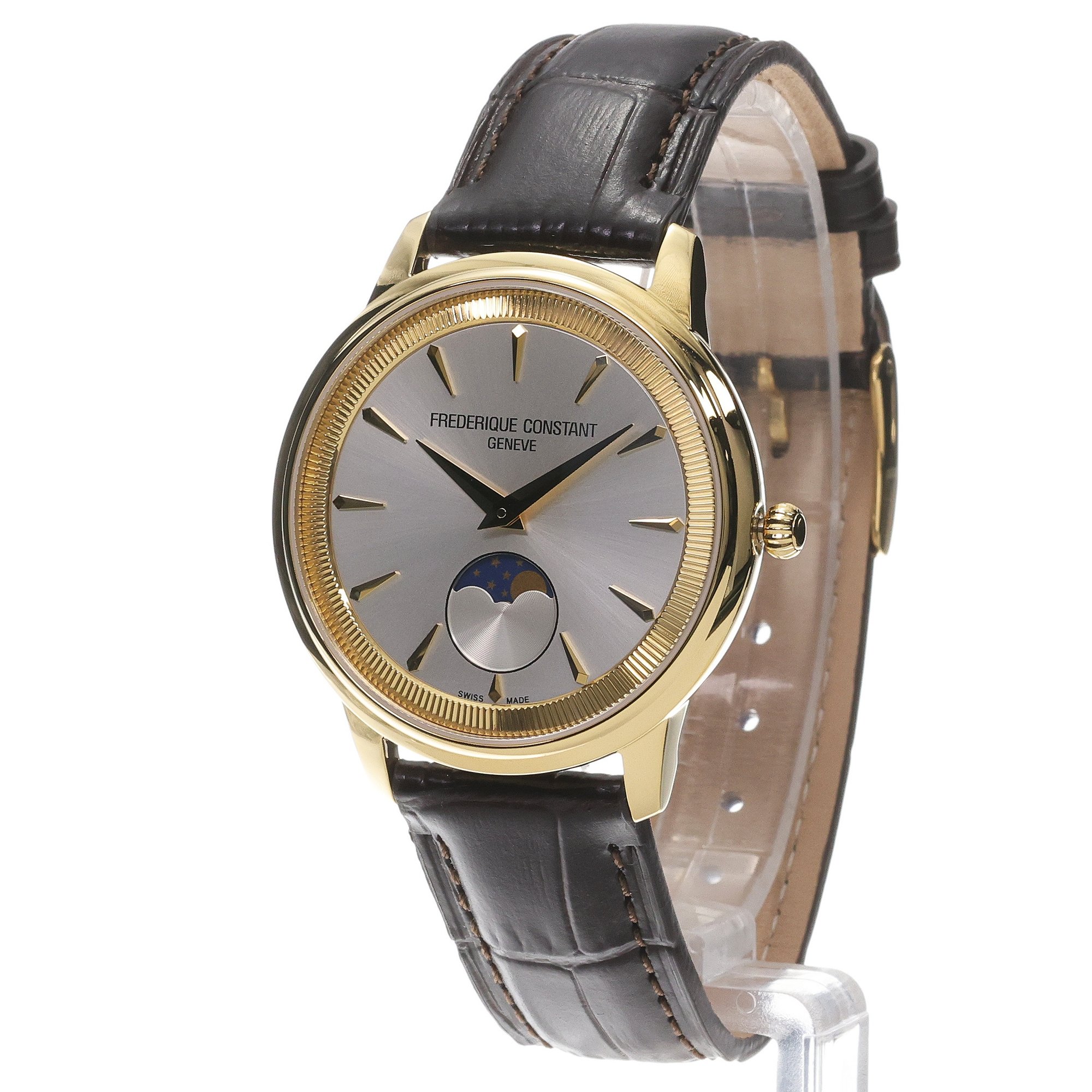 zegarek Frederique Constant FC-206S3S5 kwarcowy męski Classics Moneta Moonphase - miniatura 2