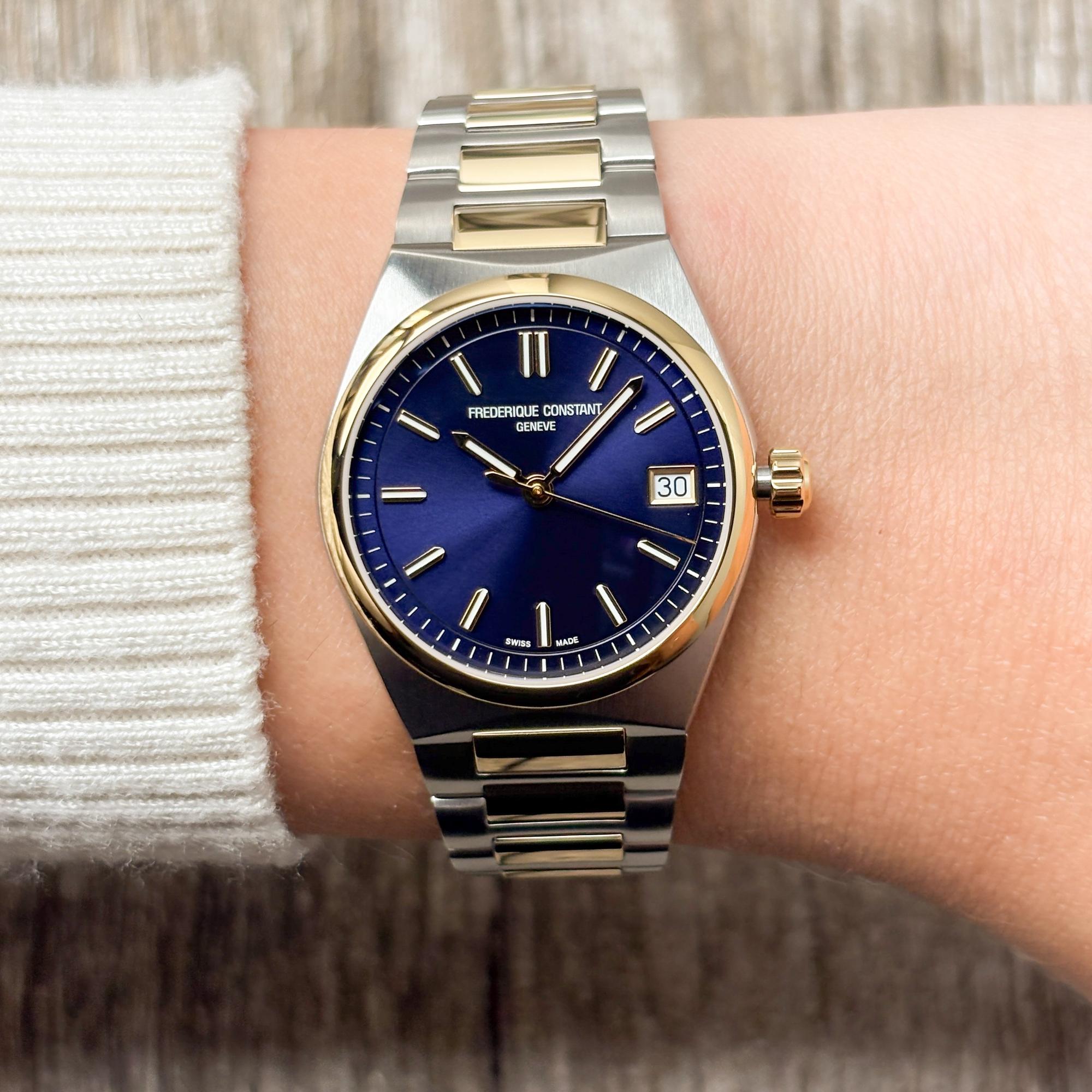 zegarek Frederique Constant FC-240N2NH3B kwarcowy damski Highlife Highlife SET