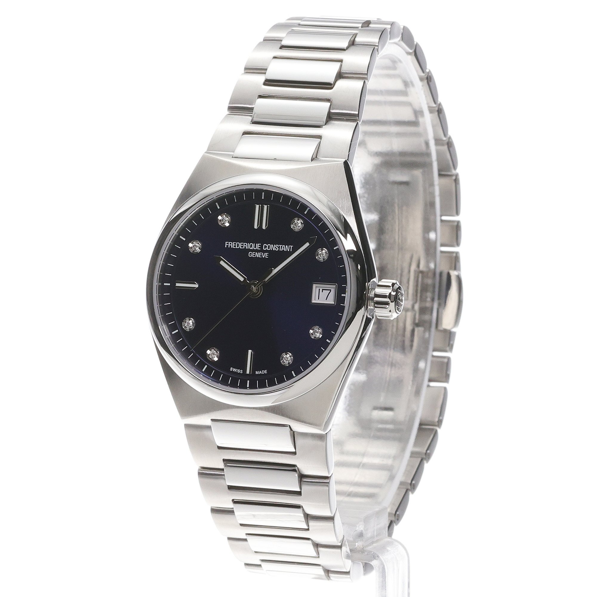 zegarek Frederique Constant FC-240ND2NH26B srebrny Highlife