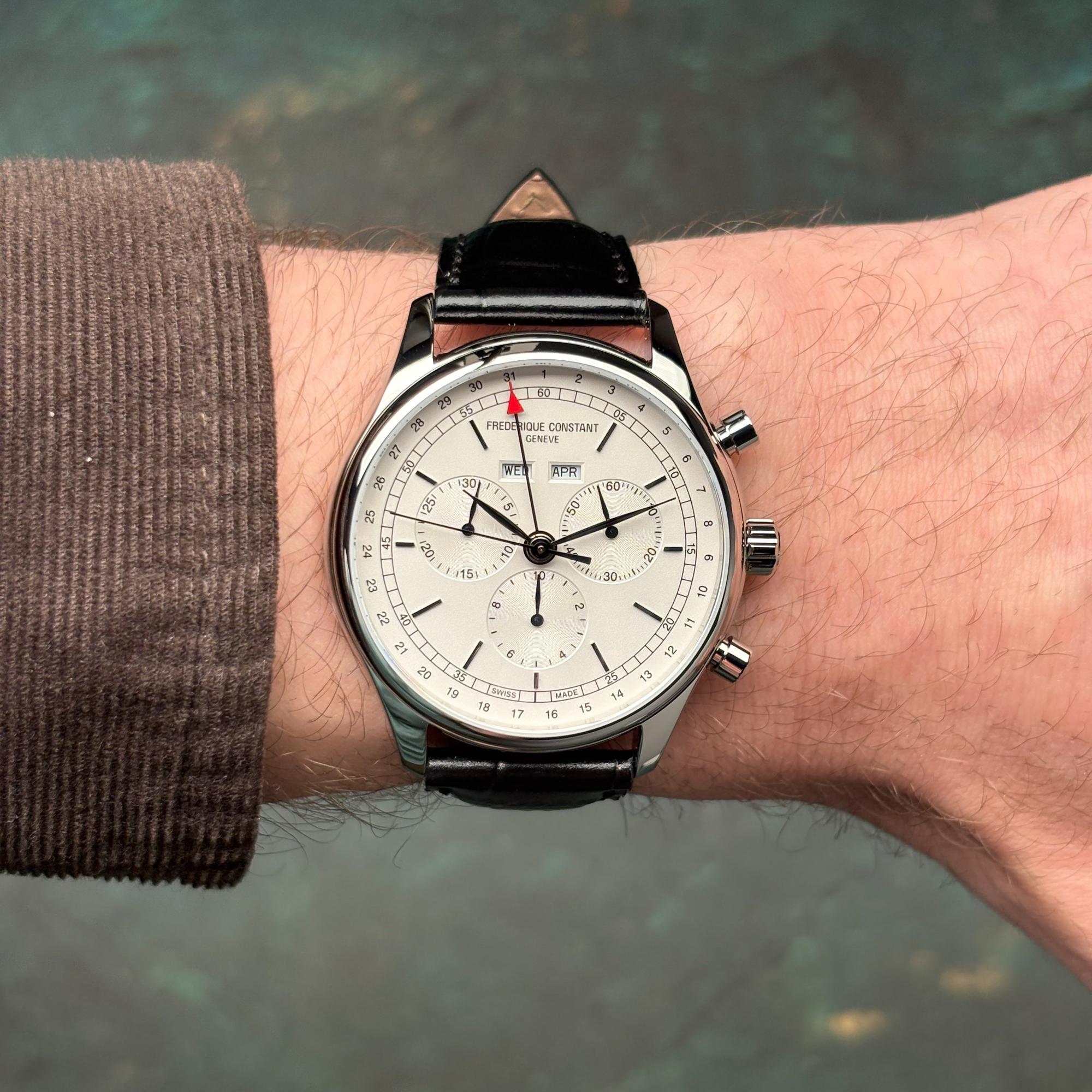 zegarek Frederique Constant FC-296SW5B6 srebrny Classics