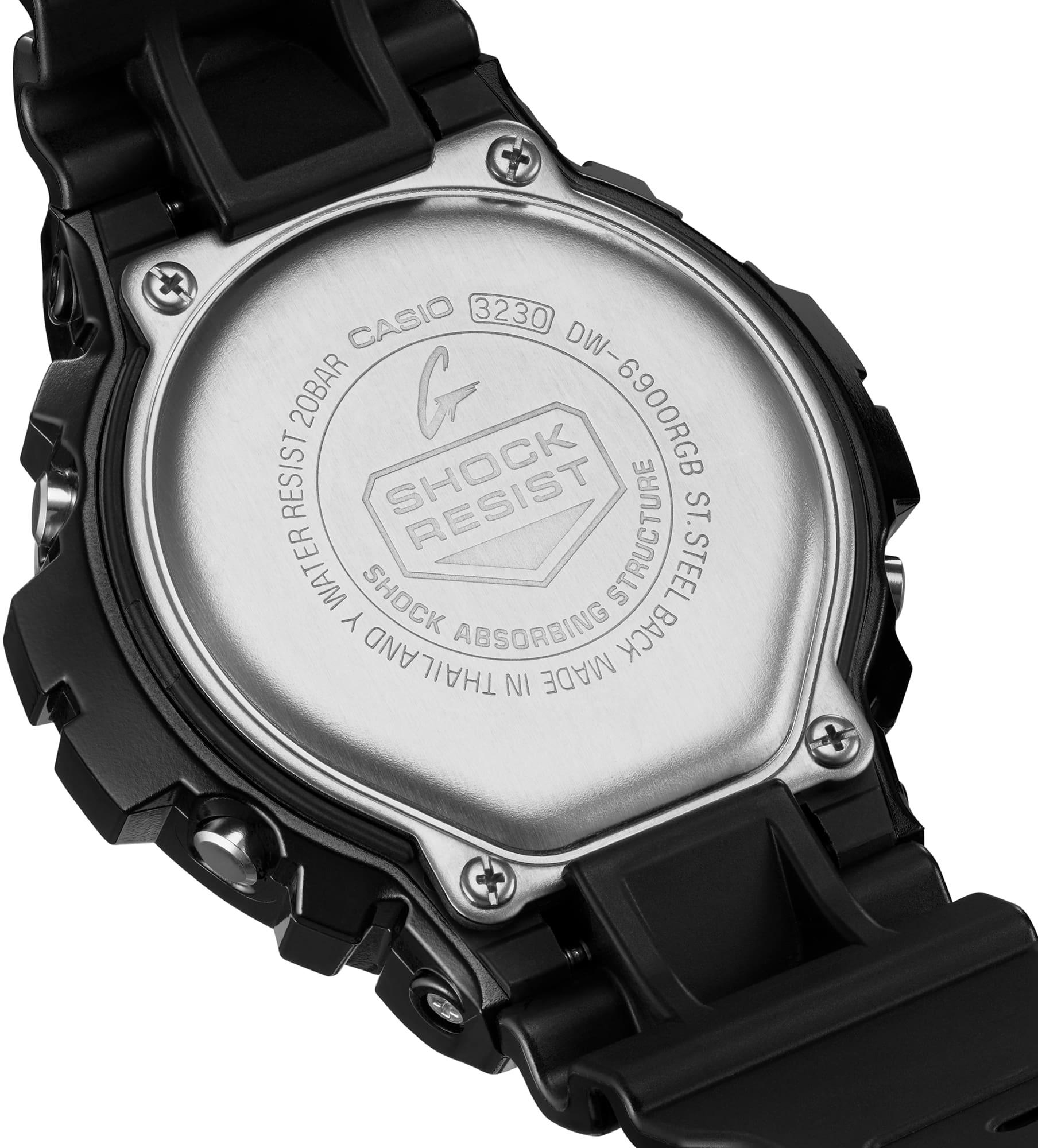 zegarek G-SHOCK DW-6900RGB-1ER kwarcowy męski G-SHOCK G-SHOCK VIRTUAL RAINBOW