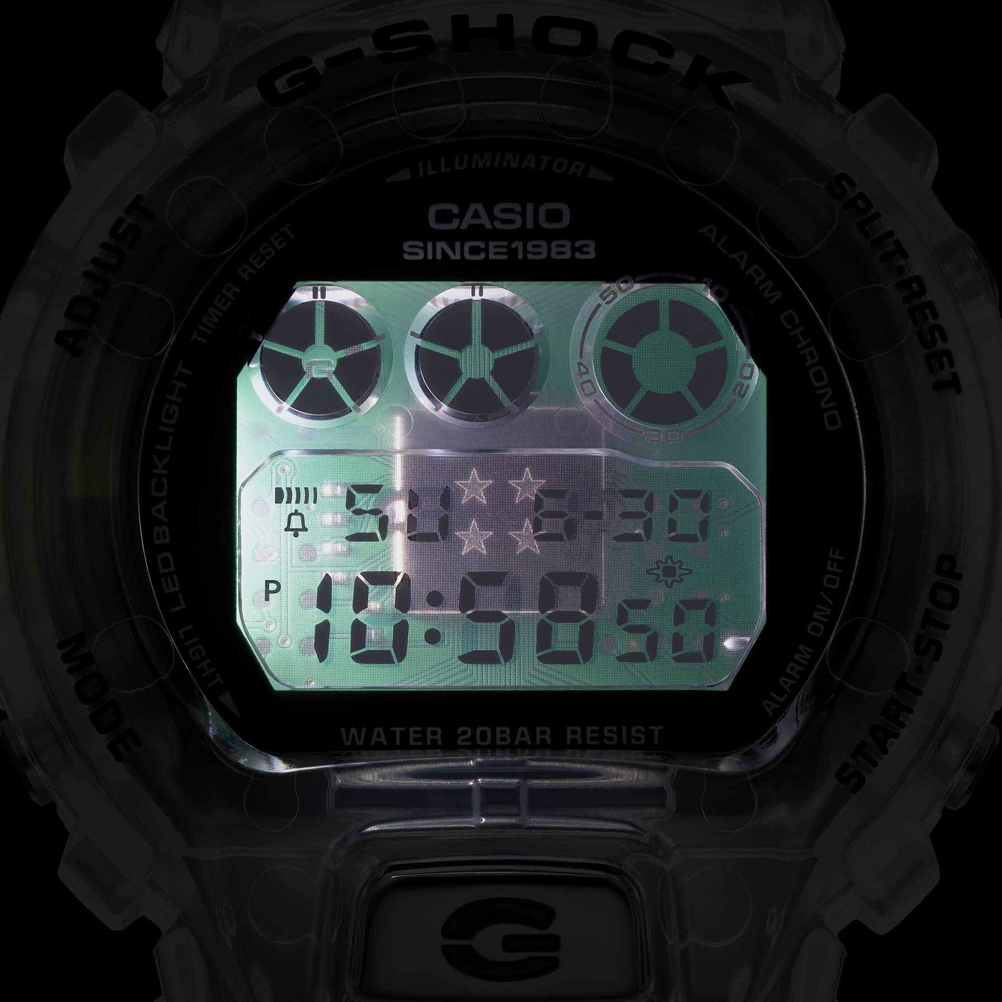 zegarek G-SHOCK DW-6940RX-7ER G-Shock 40th Anniversary Clear Remix G-SHOCK mineralne