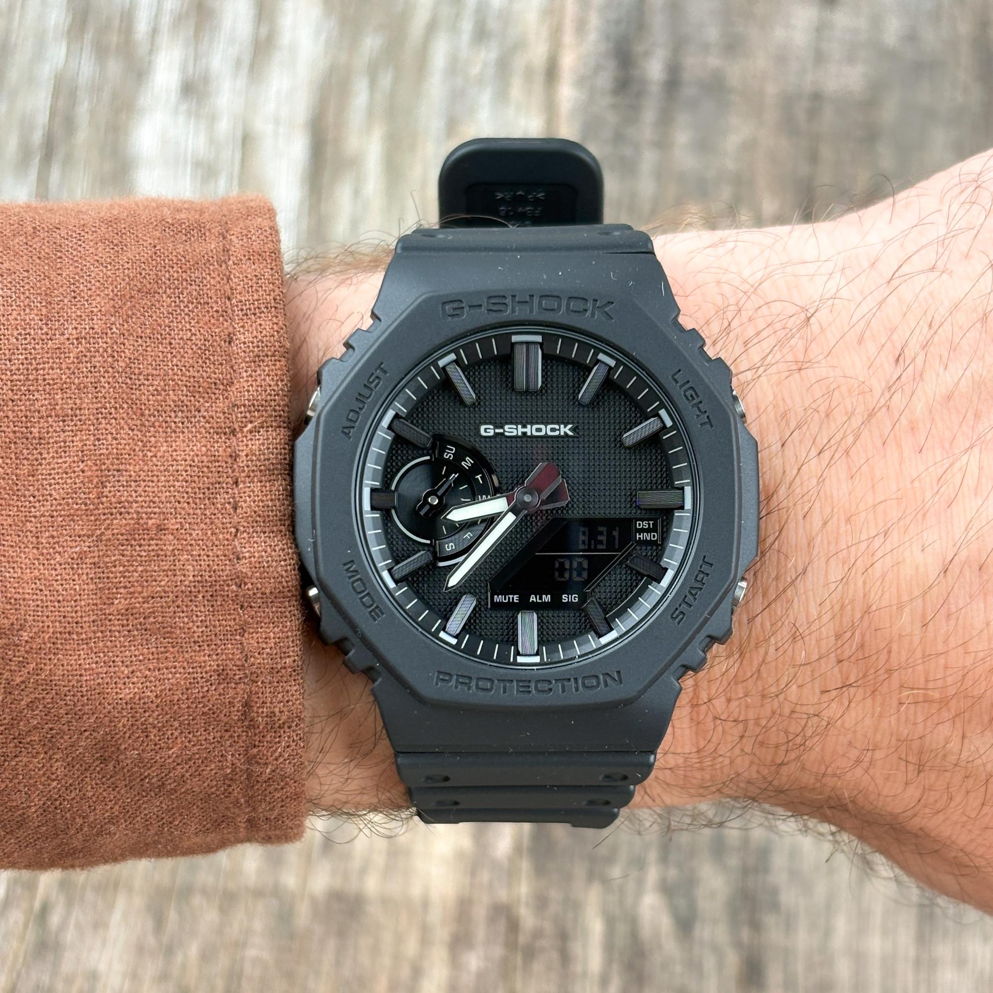 zegarek G-SHOCK GA-2100LXB-1AER czarny G-SHOCK Original