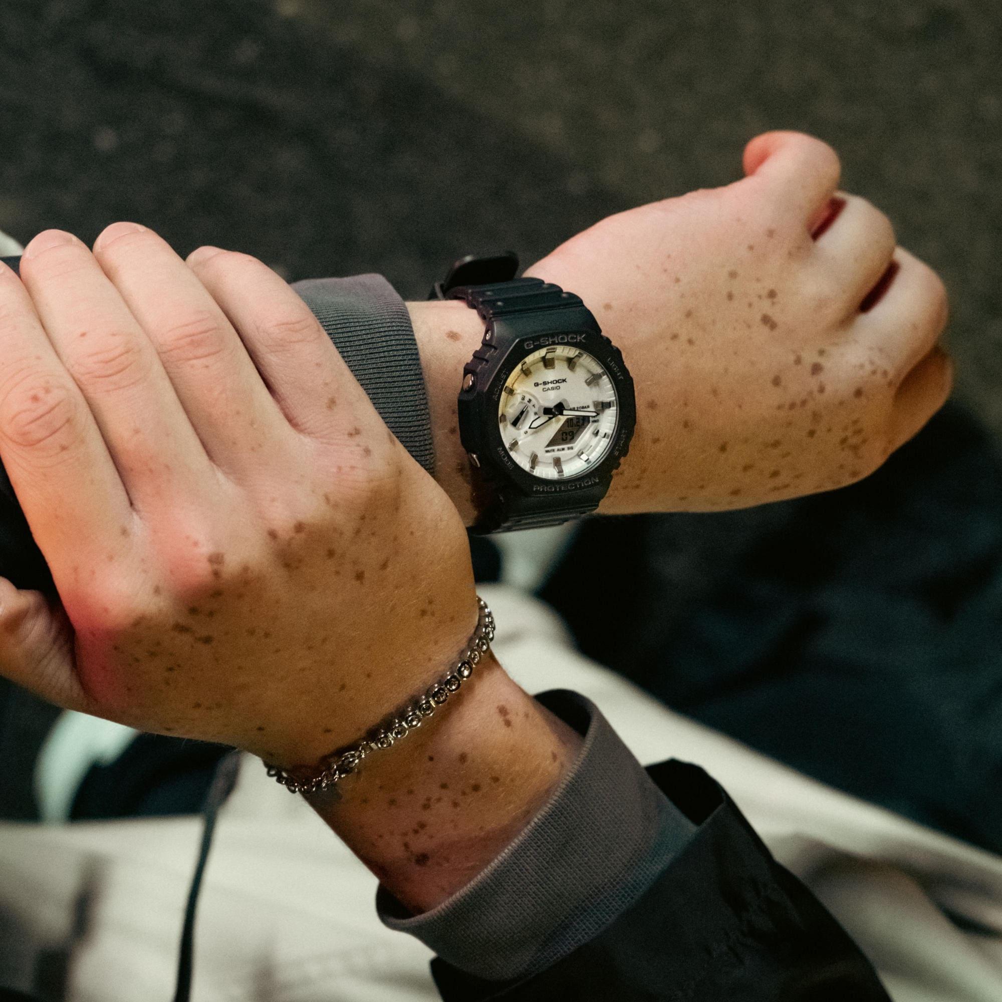 zegarek G-SHOCK GA-2100WD-1AER G-SHOCK Original mineralne - miniatura 11