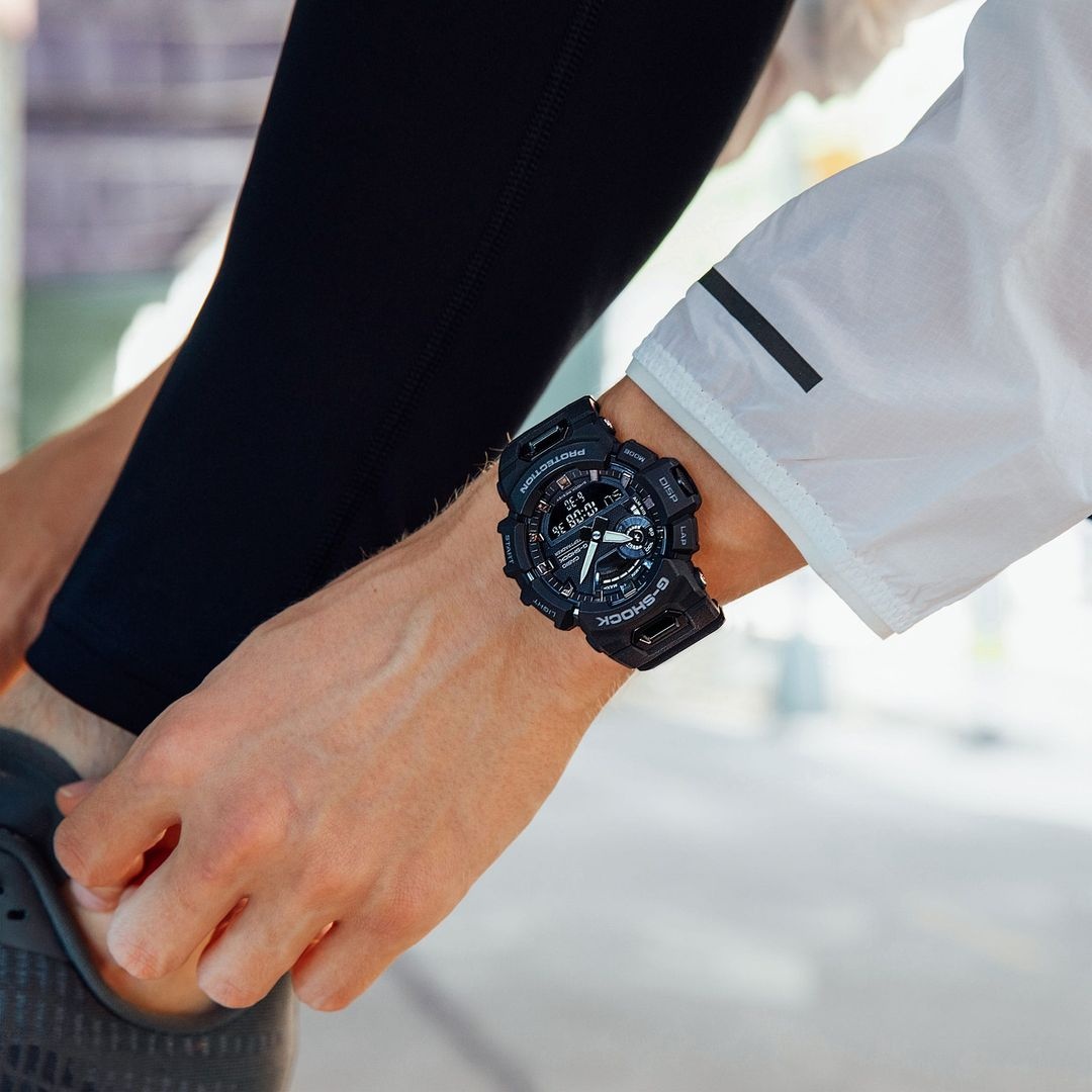 zegarek G-SHOCK GBA-900-1AER G-SQUAD BLUETOOTH SYNC STEP TRACKER G-SHOCK G-SQUAD mineralne - miniatura 13