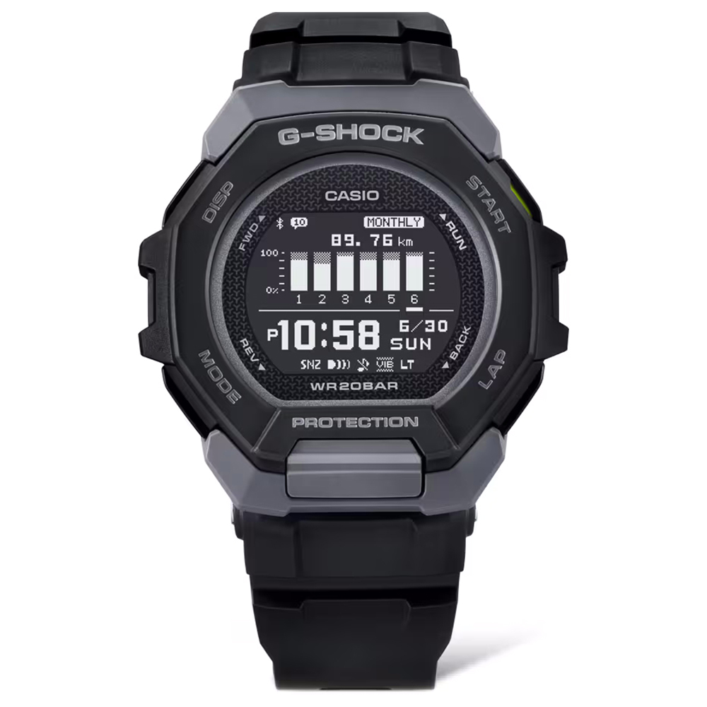 zegarek G-SHOCK GBD-300-1ER szary G-SHOCK G-SQUAD