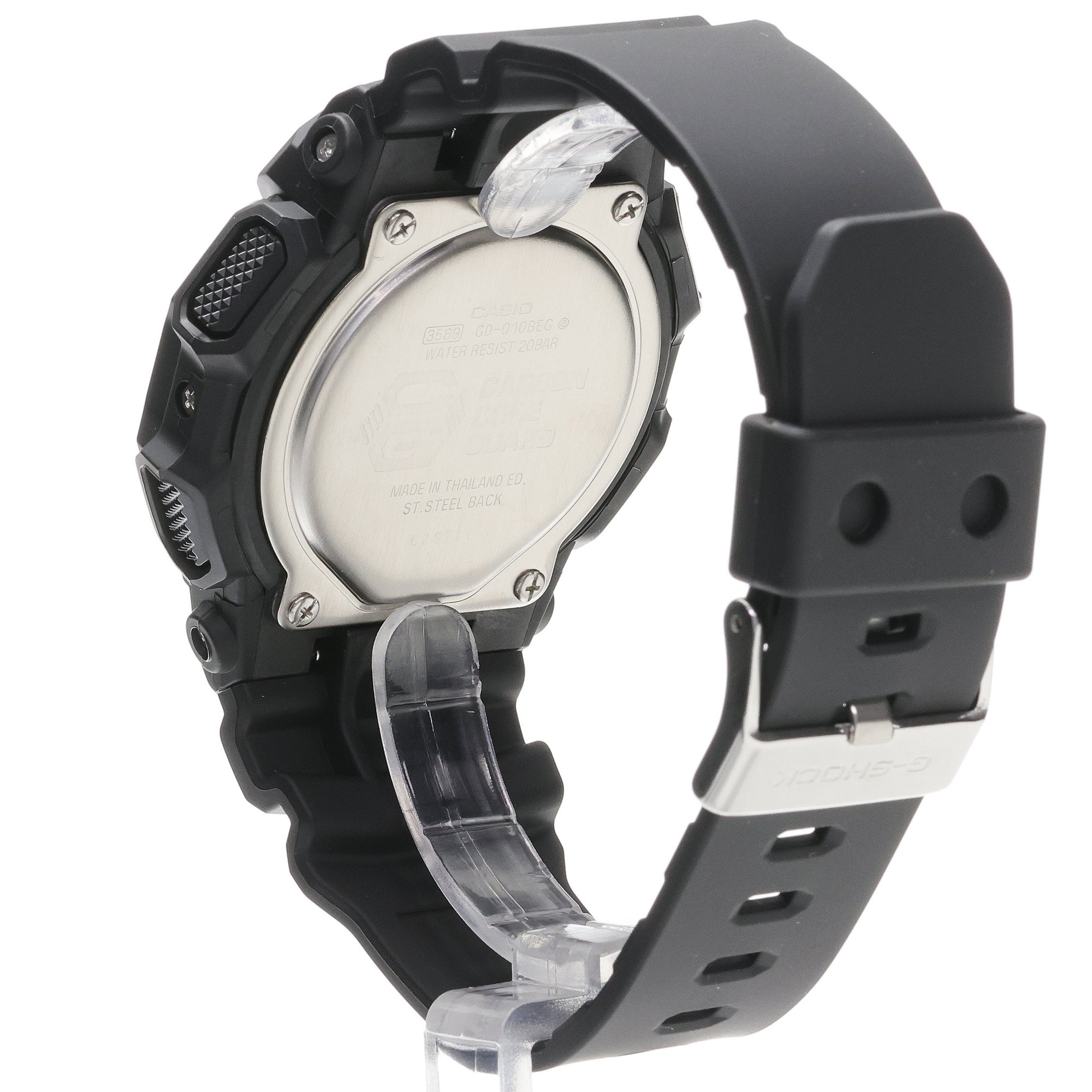zegarek G-SHOCK GD-010BEG-1ER G-Shock Black And Electro Green G-SHOCK Original mineralne - miniatura 4