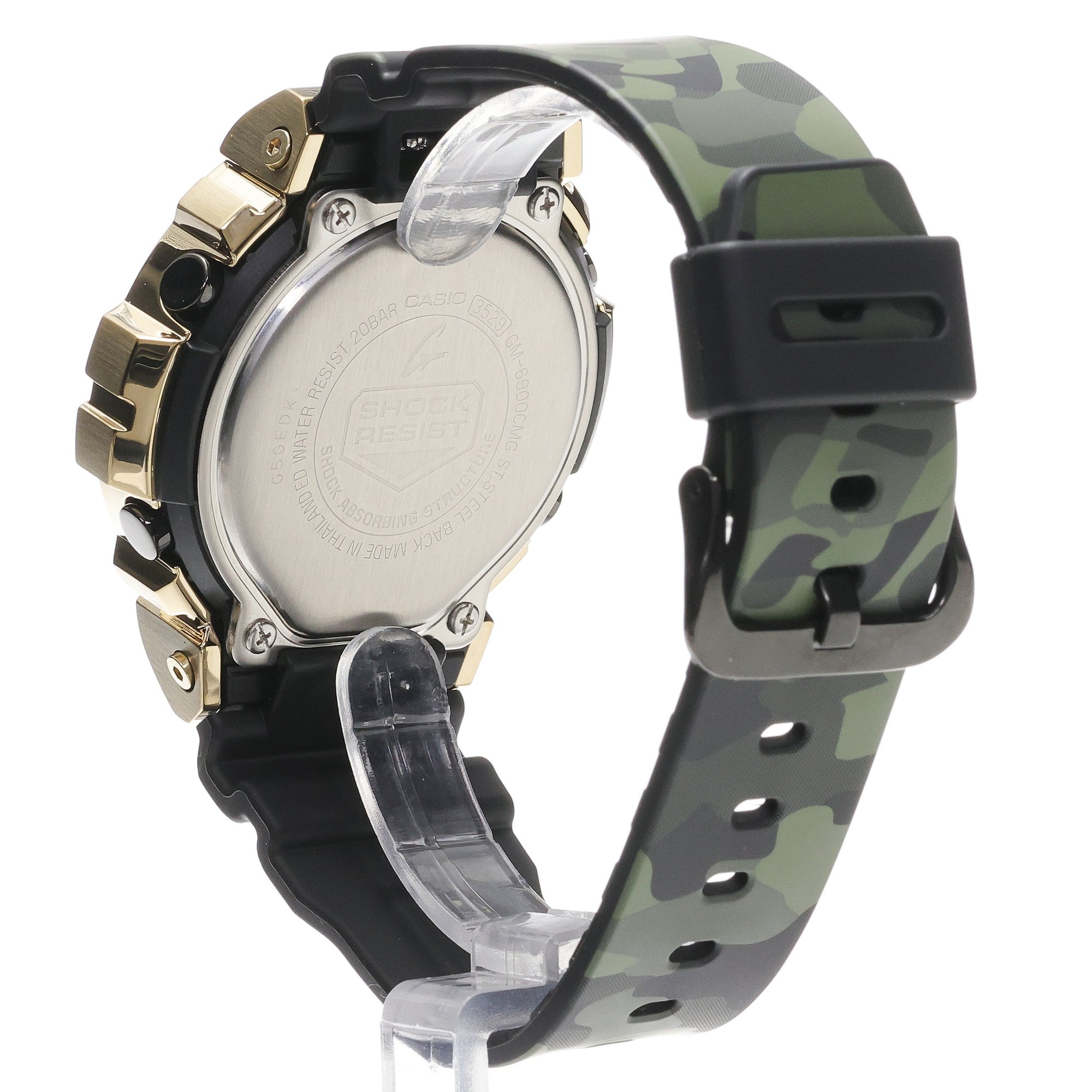 zegarek G-SHOCK GM-6900CMG-3ER G-Shock Bold Camo Series - Camo And Gold G-SHOCK Original mineralne