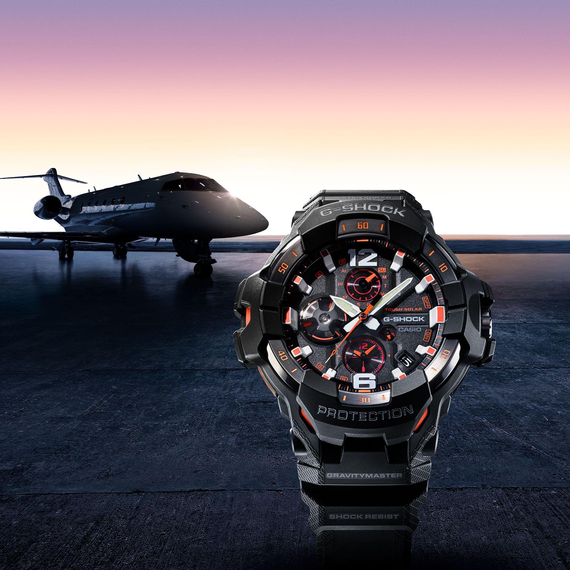 zegarek G-SHOCK GR-B300-1A4ER czarny G-SHOCK Master of G
