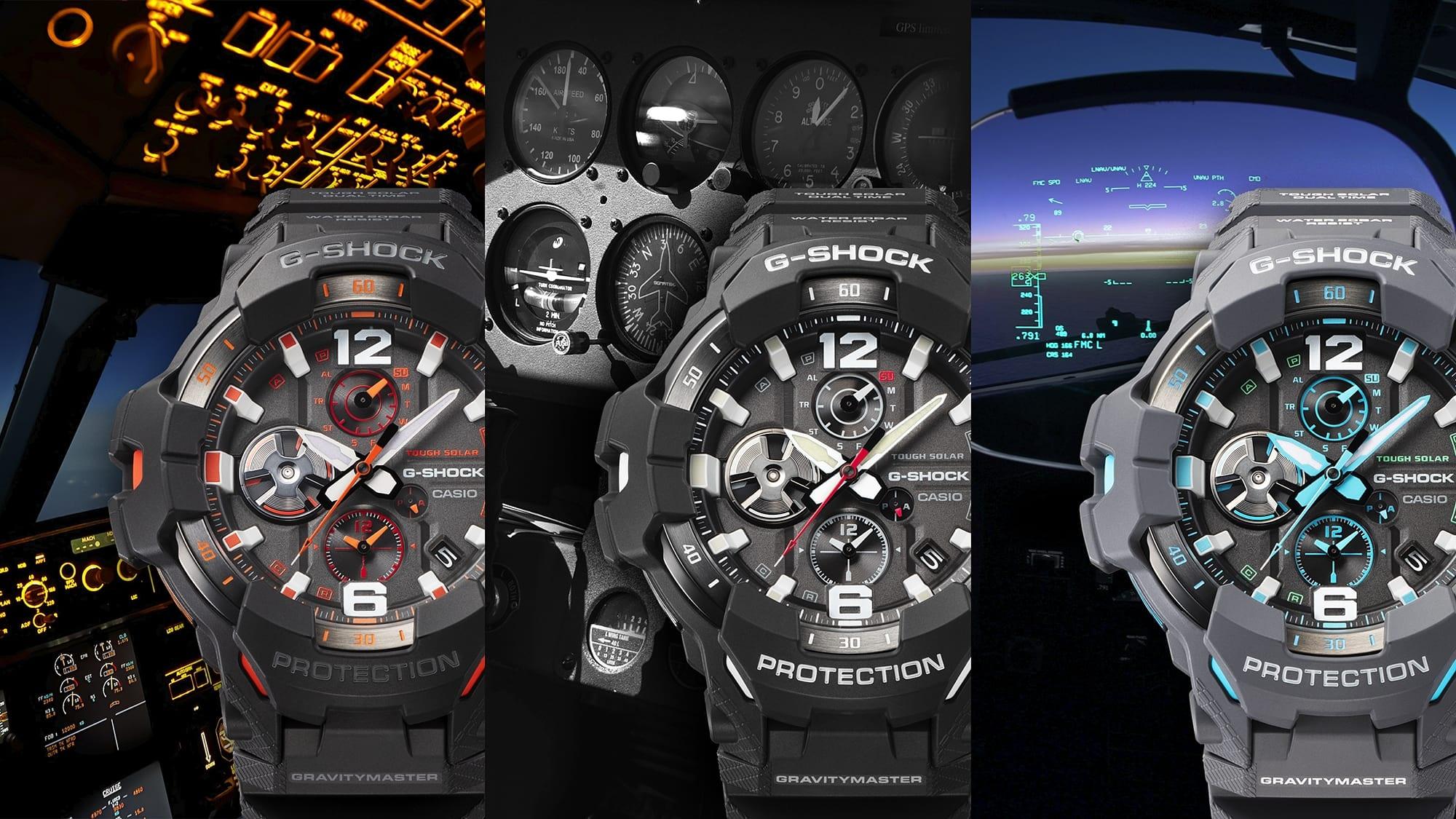 zegarek G-SHOCK GR-B300-1A4ER czarny G-SHOCK Master of G