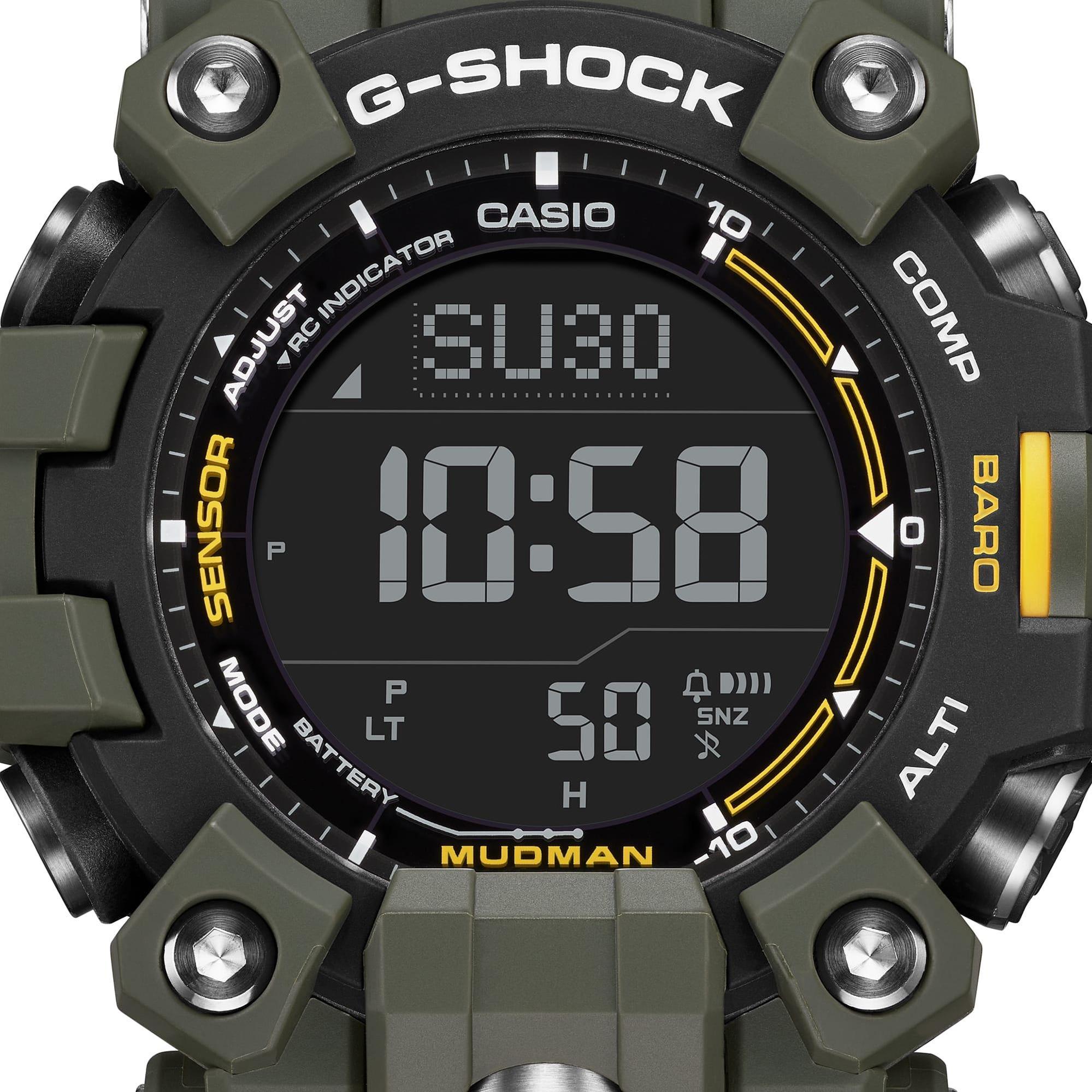 zegarek G-SHOCK GW-9500-3ER G-SHOCK MUDMAN męski z termometr G-SHOCK Master of G - miniatura 5