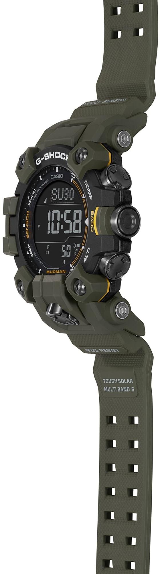 zegarek G-SHOCK GW-9500-3ER G-SHOCK MUDMAN męski z termometr G-SHOCK Master of G - miniatura 6
