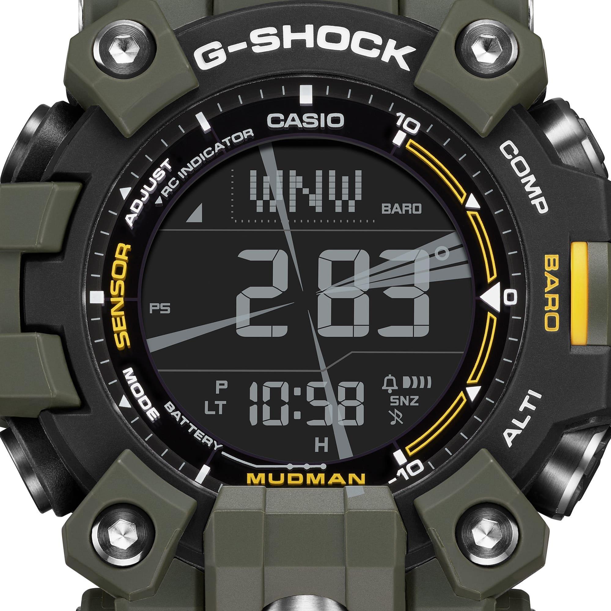 zegarek G-SHOCK GW-9500-3ER solar męski G-SHOCK Master of G G-SHOCK MUDMAN - miniatura 10