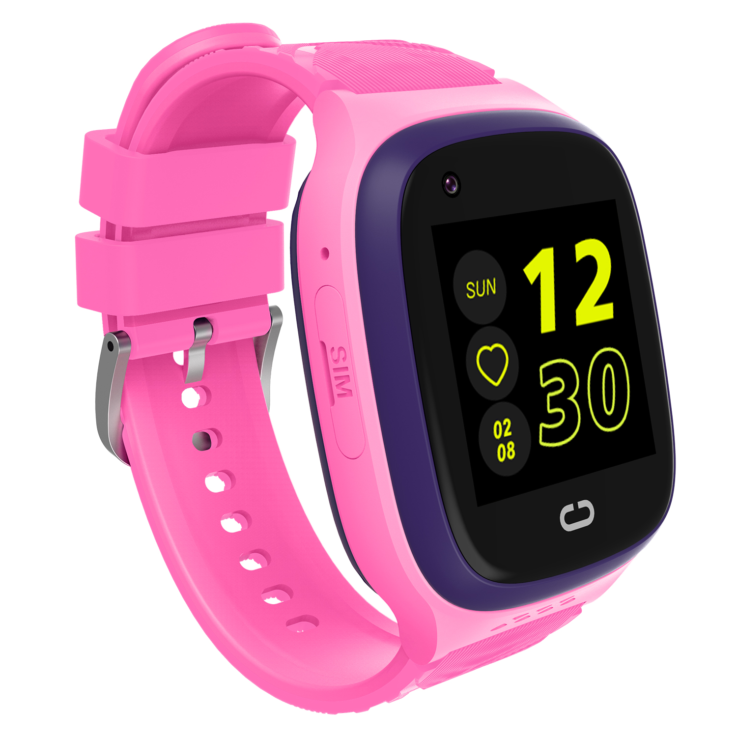 zegarek Garett 5904238483862 Smartwatch Garett Kids Rock 4G RT Różowy dla dzieci z gps Dla dzieci - miniatura 3