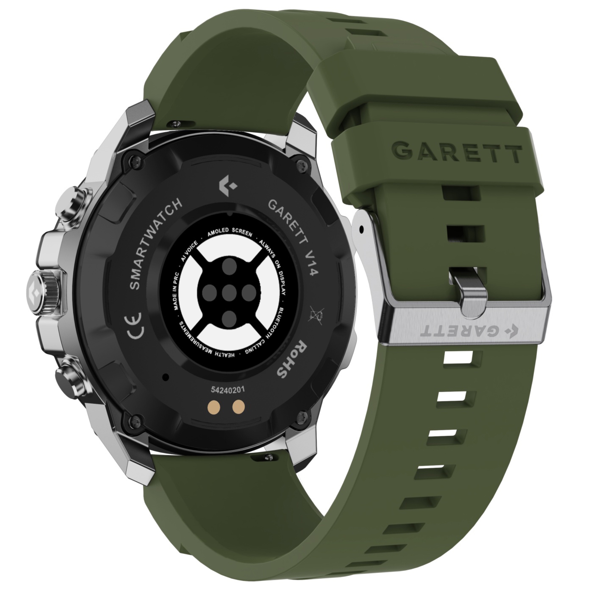 zegarek Garett 5904238486849 srebrny Męskie - miniatura 11