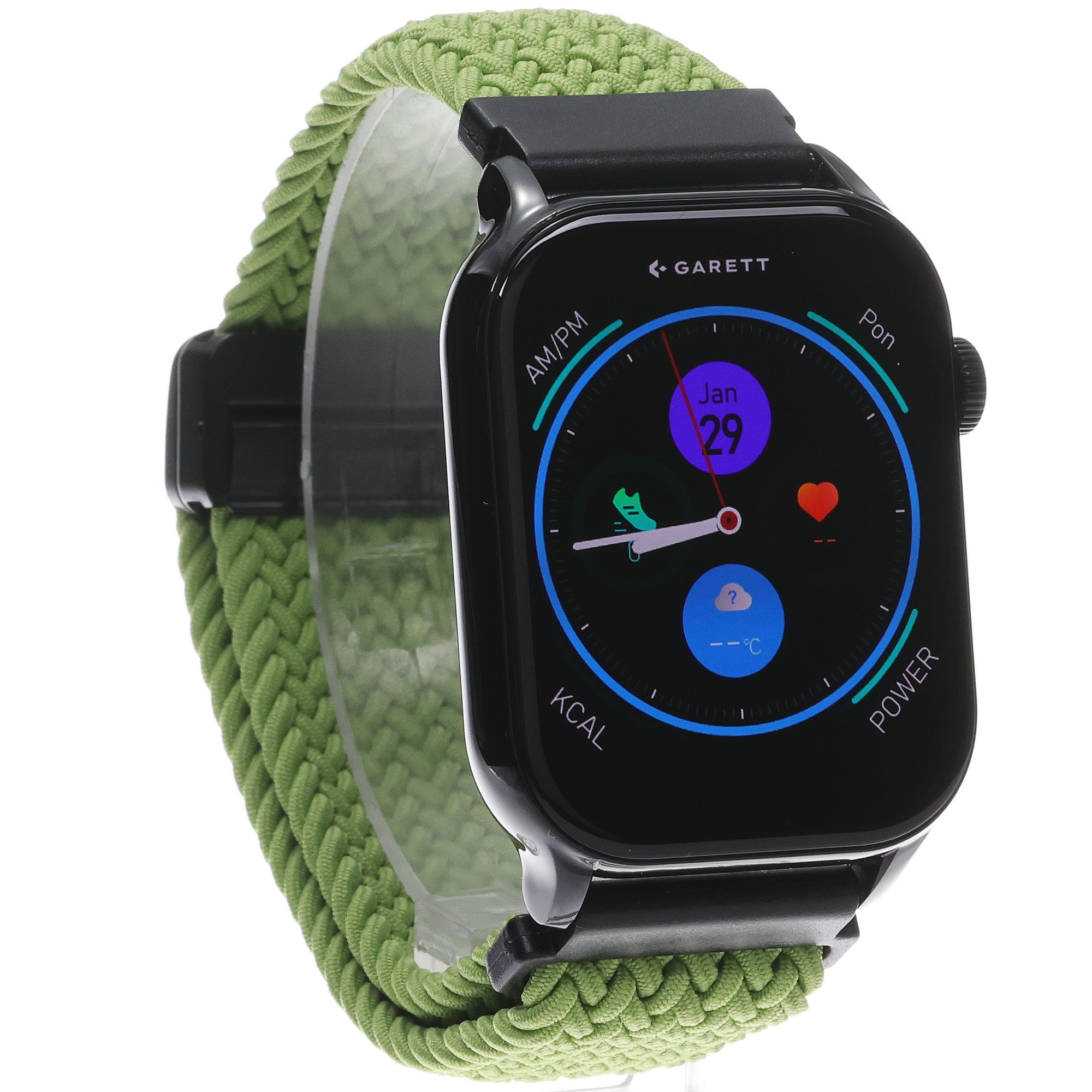 zegarek Garett 5904238487242 Smartwatch Garett GRC Activity 3 Czarny Męskie Gorilla Glass - miniatura 3