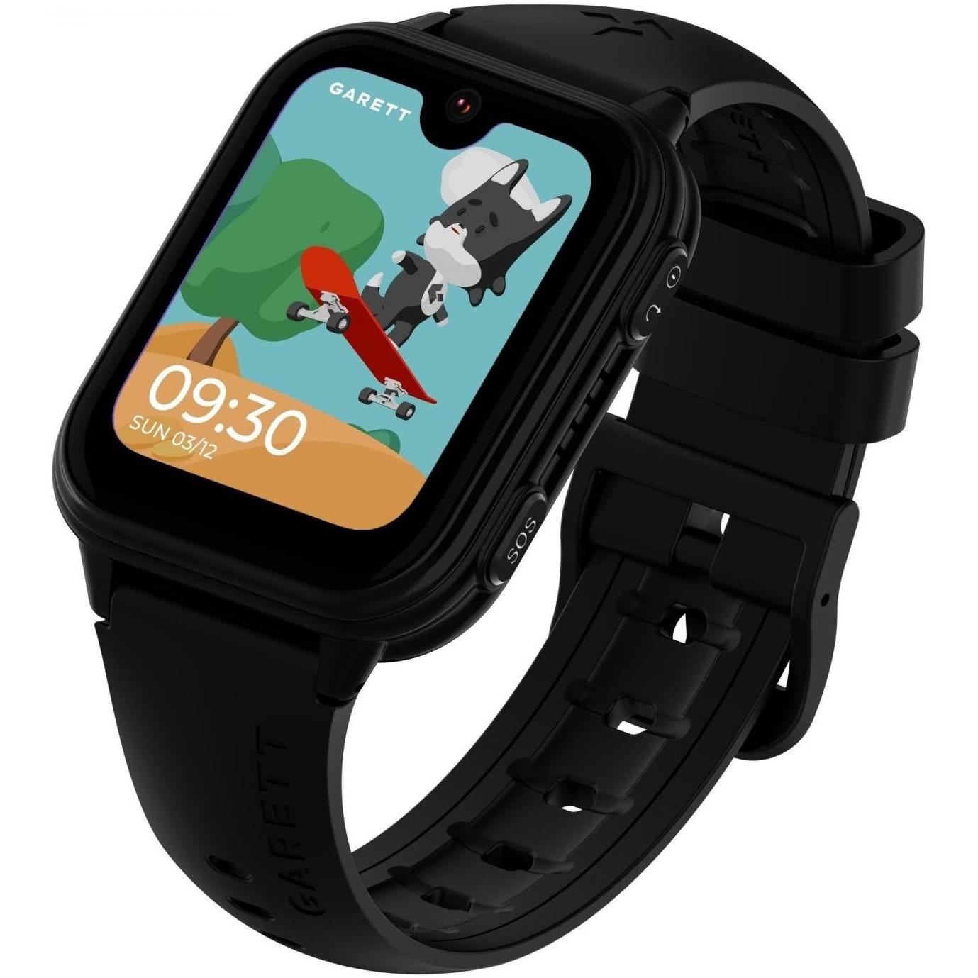 zegarek Garett 5904238487402 kwarcowy dla dzieci Dla dzieci Smartwatch Garett Kids Vibe AI 4G Czarny