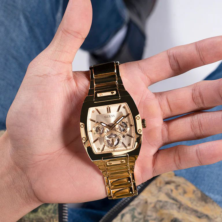 zegarek Guess GW0456G2 złoty Bransoleta