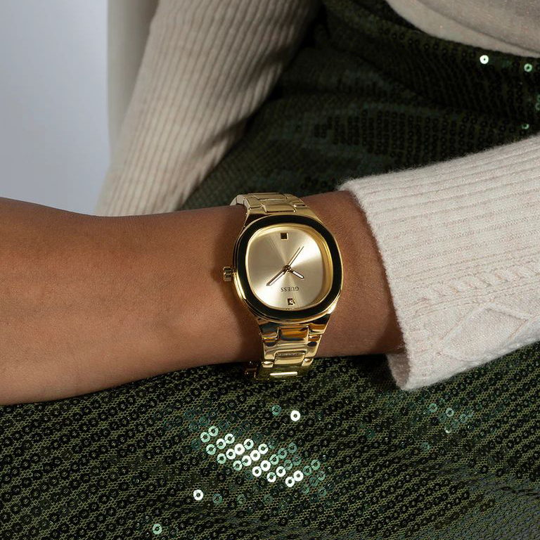 zegarek Guess GW0615L2 złoty Bransoleta