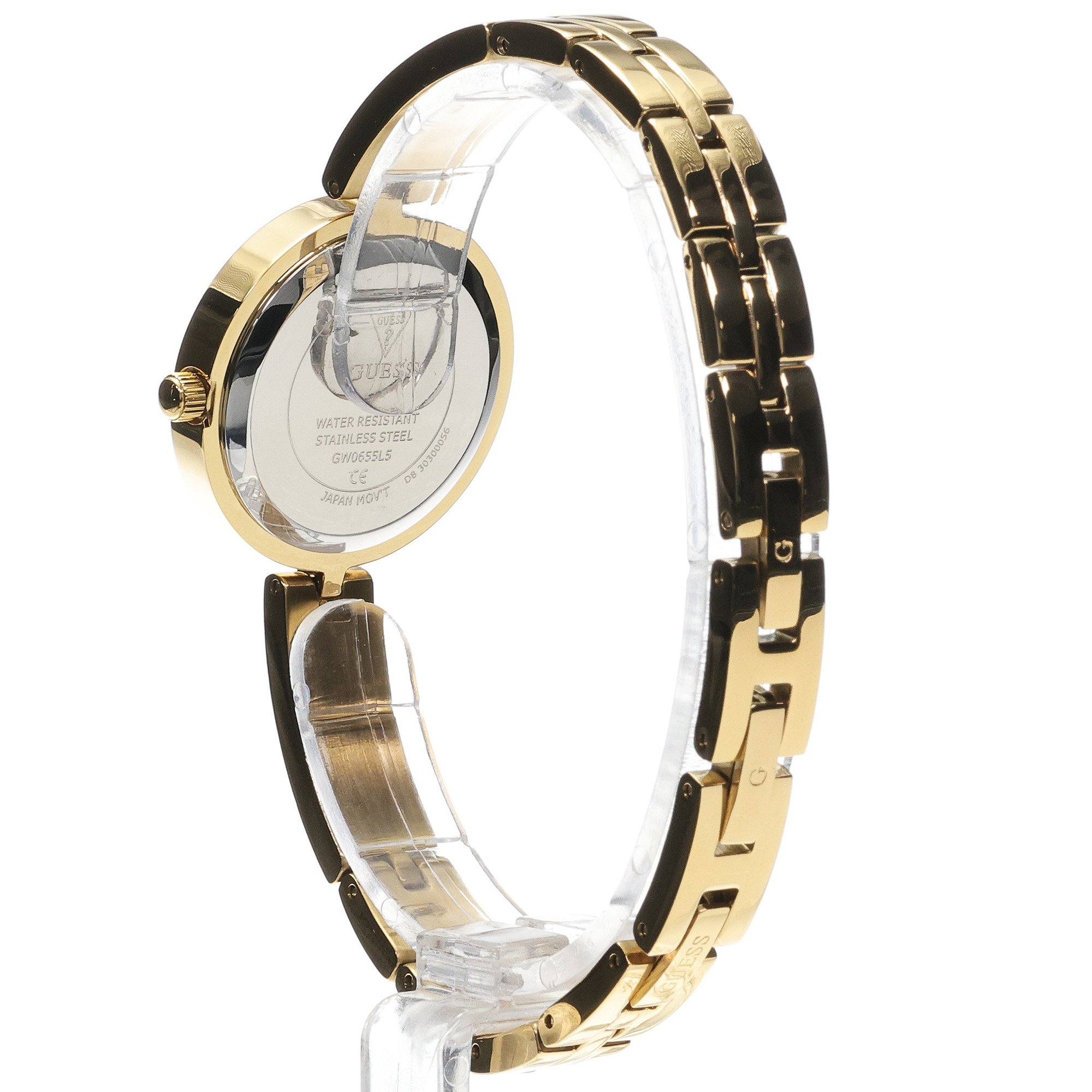 zegarek Guess GW0655L5 złoty Bransoleta