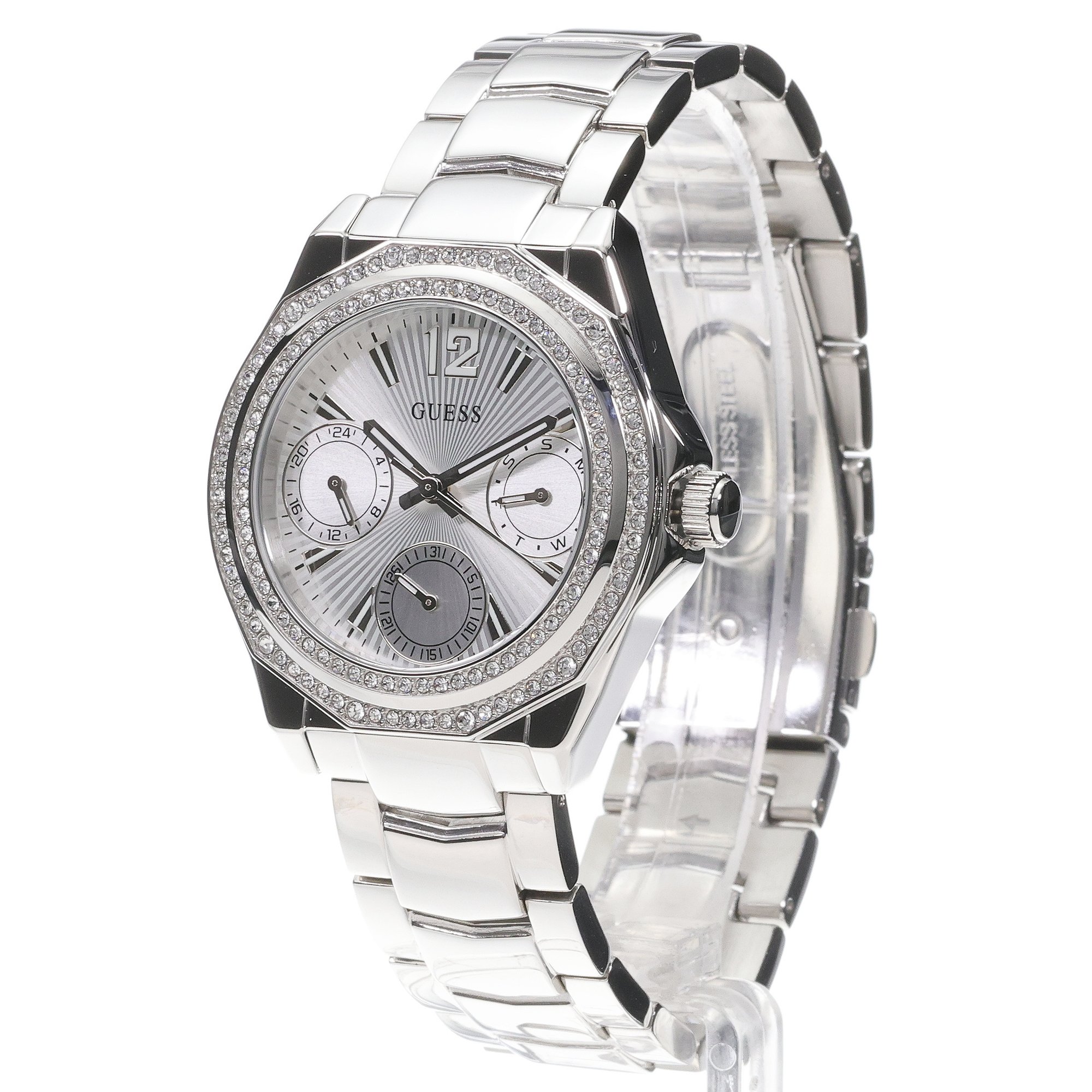 zegarek Guess GW0685L1 srebrny Damskie - miniatura 2