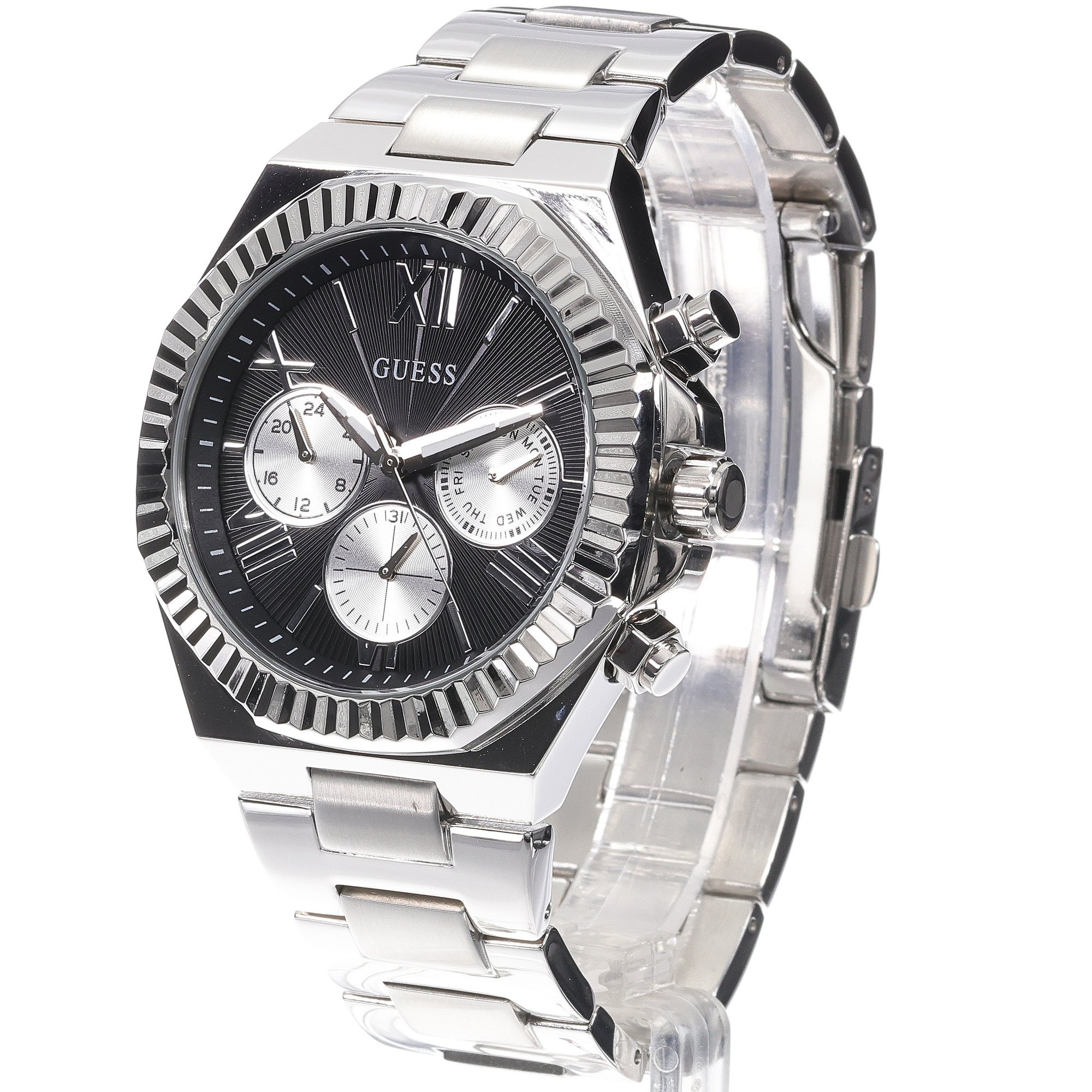 zegarek Guess GW0703G1 srebrny Męskie