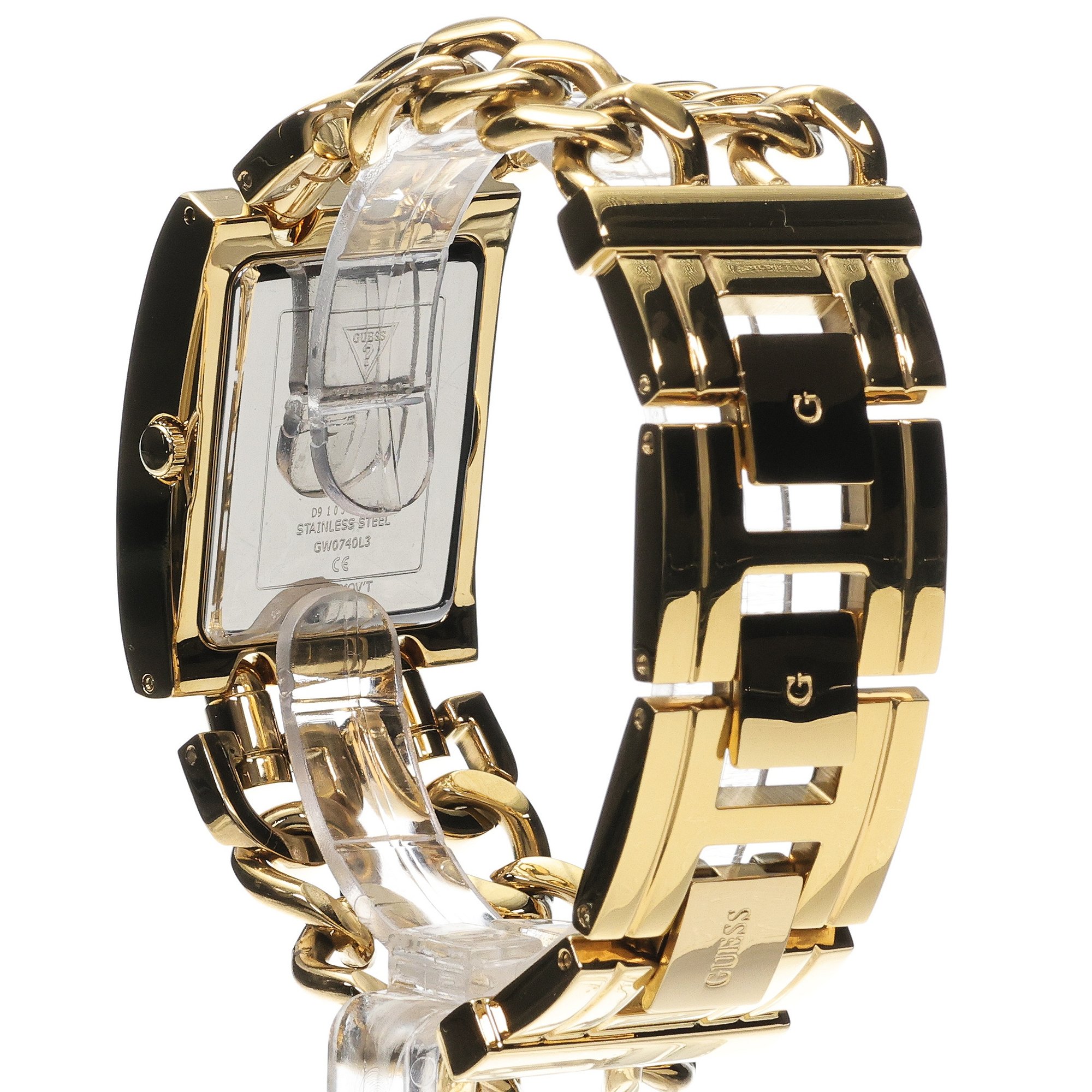 zegarek Guess GW0740L3 złoty Damskie