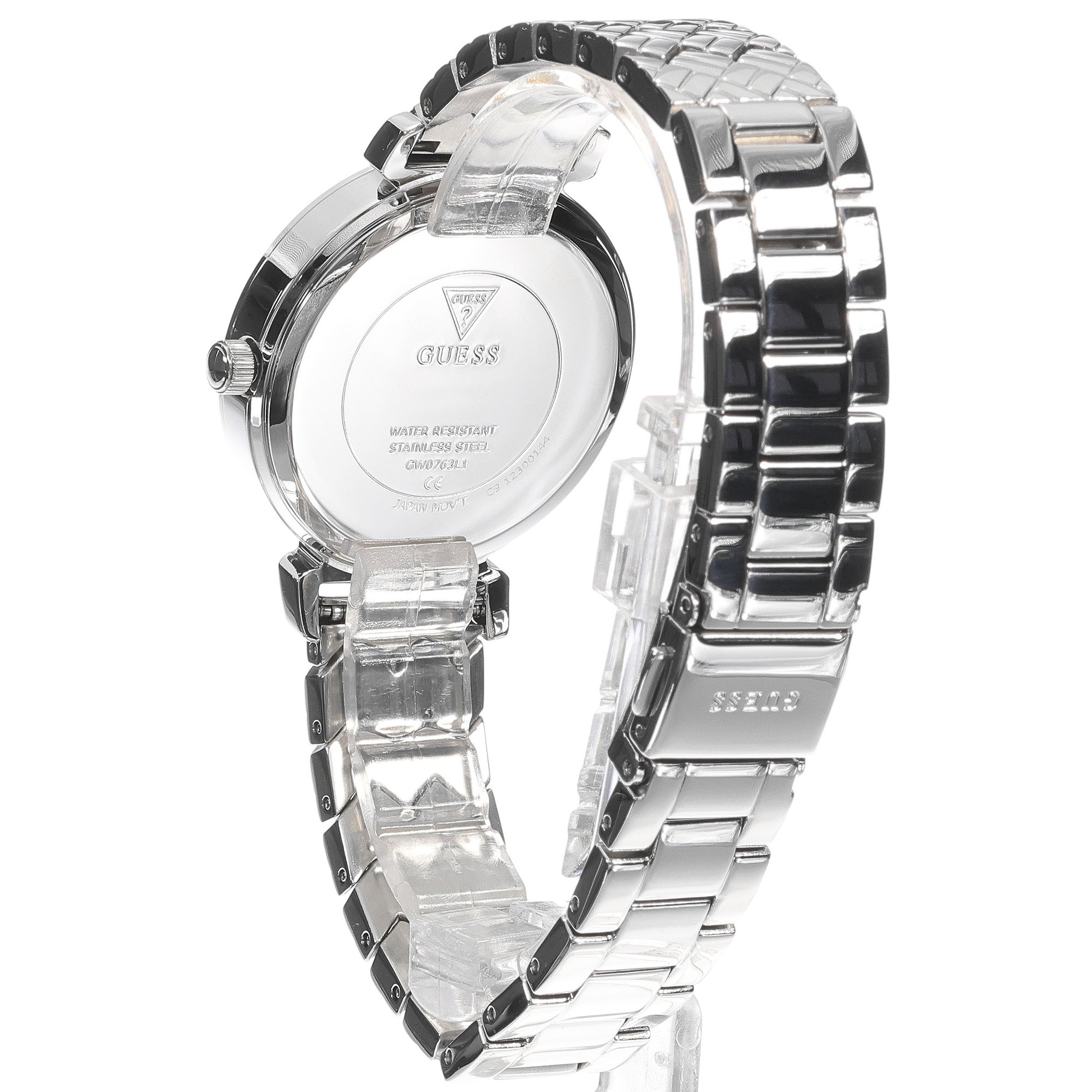 zegarek Guess GW0763L1 srebrny Damskie - miniatura 4