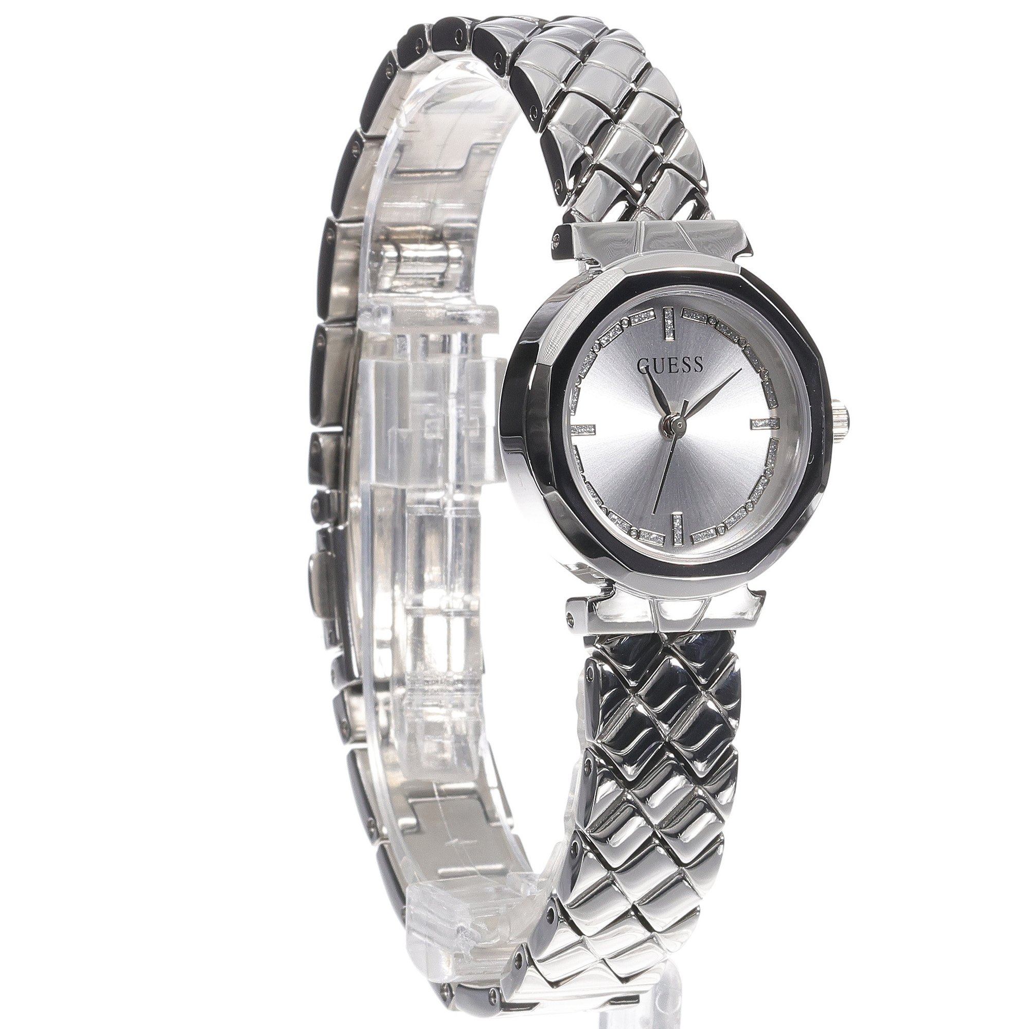 zegarek Guess GW0839L4 srebrny Damskie - miniatura 3