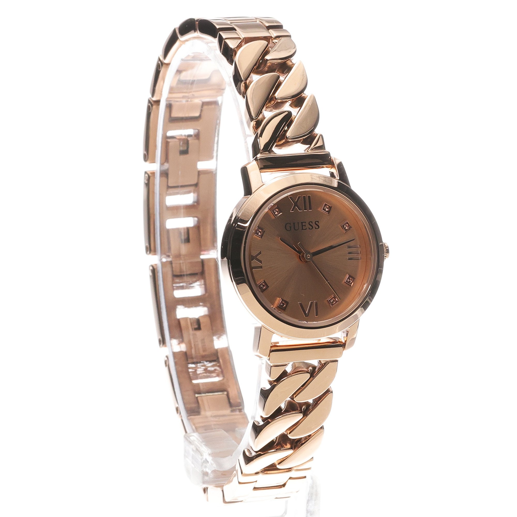 zegarek Guess GW0867L3 różowe złoto Bransoleta