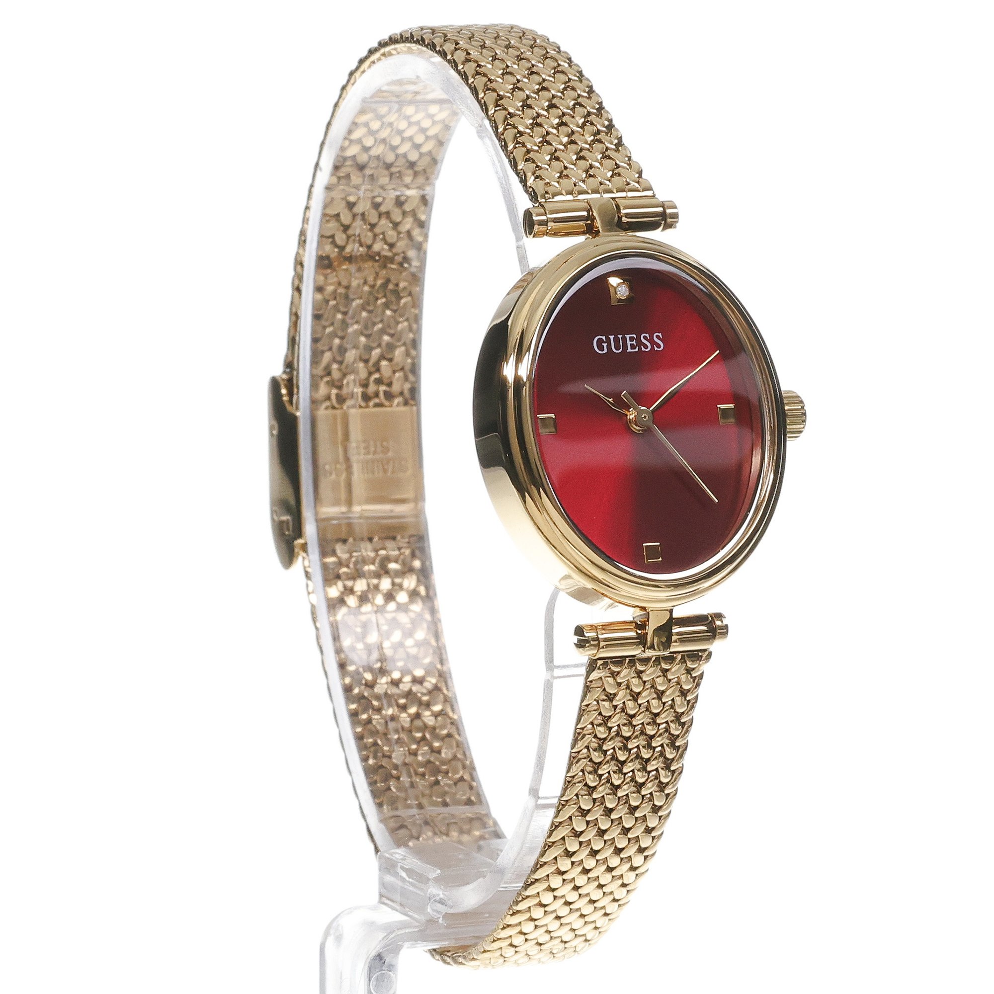 zegarek Guess GW0935L4 czerwony Damskie - miniatura 3