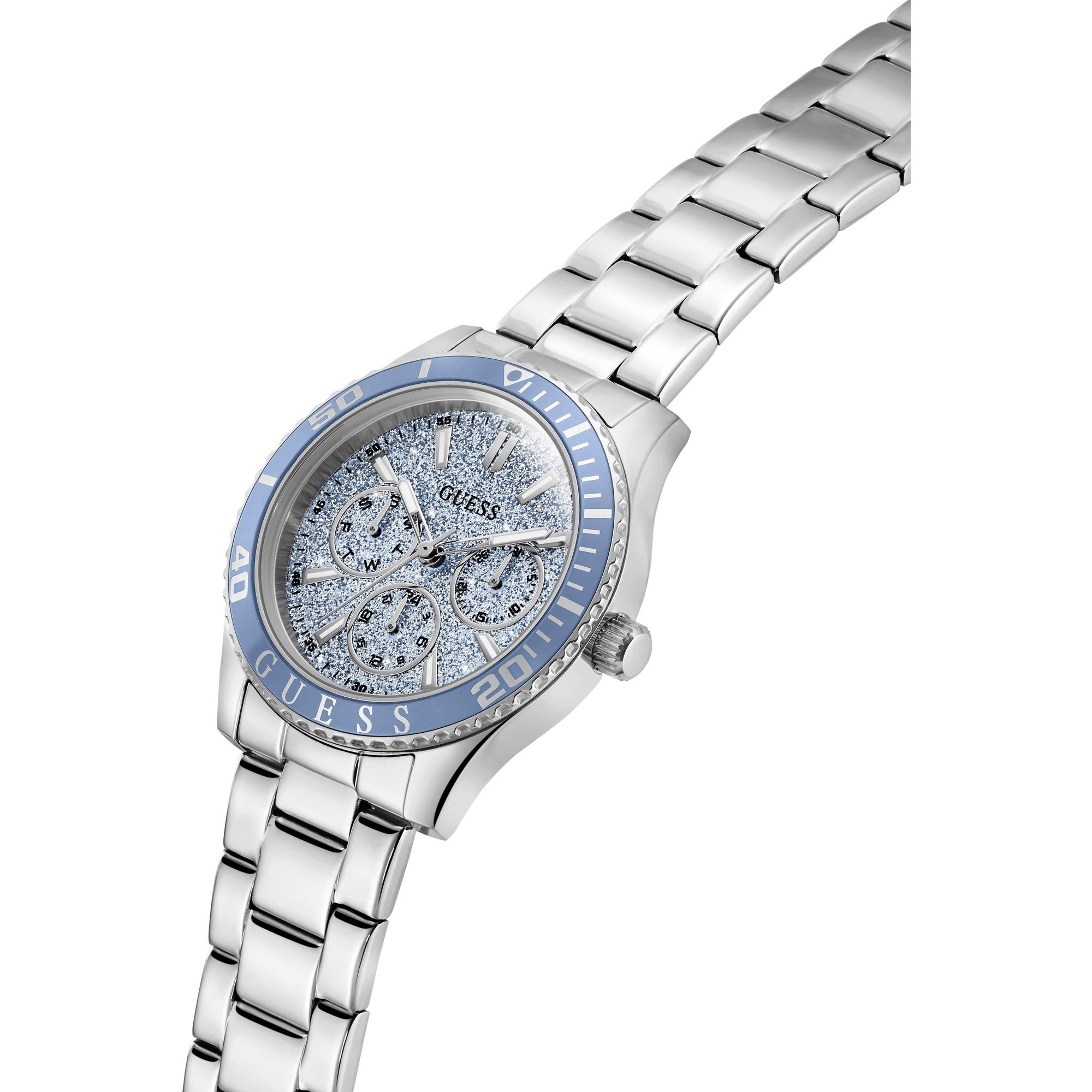 zegarek Guess GW1035L1 srebrny Damskie - miniatura 9