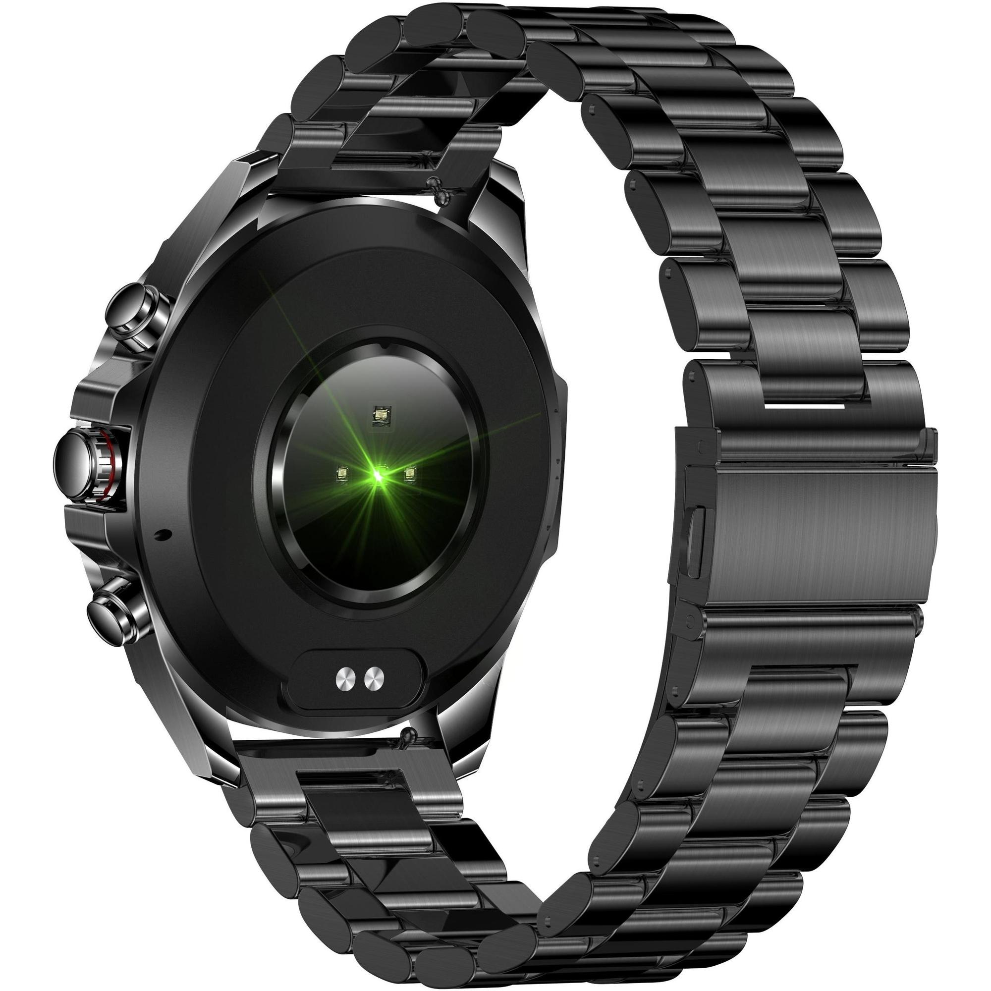zegarek Hagen HB1514114 kwarcowy męski Smartwatch HB15 Czarny