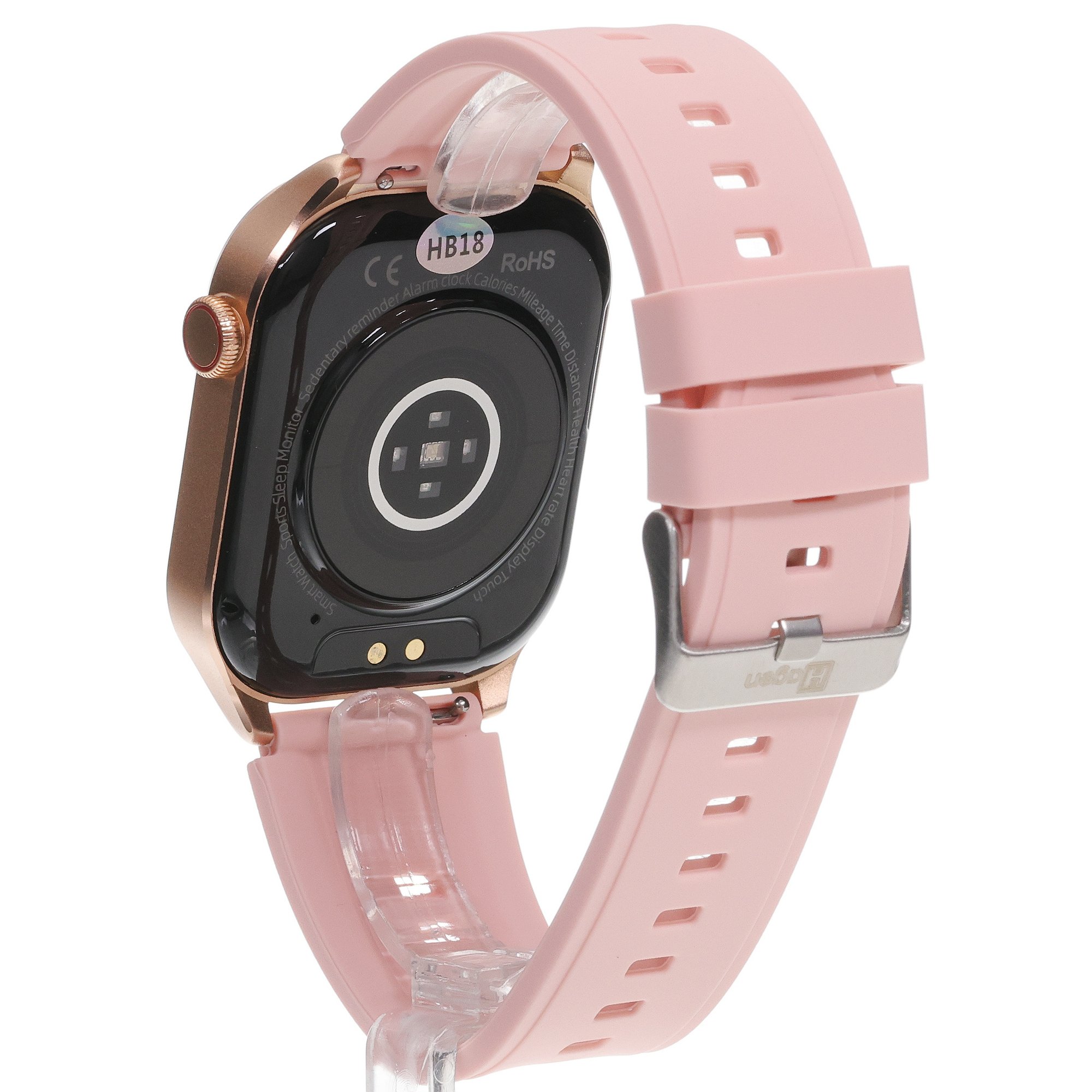 zegarek Hagen HB18110539 różowe złoto Smartwatch
