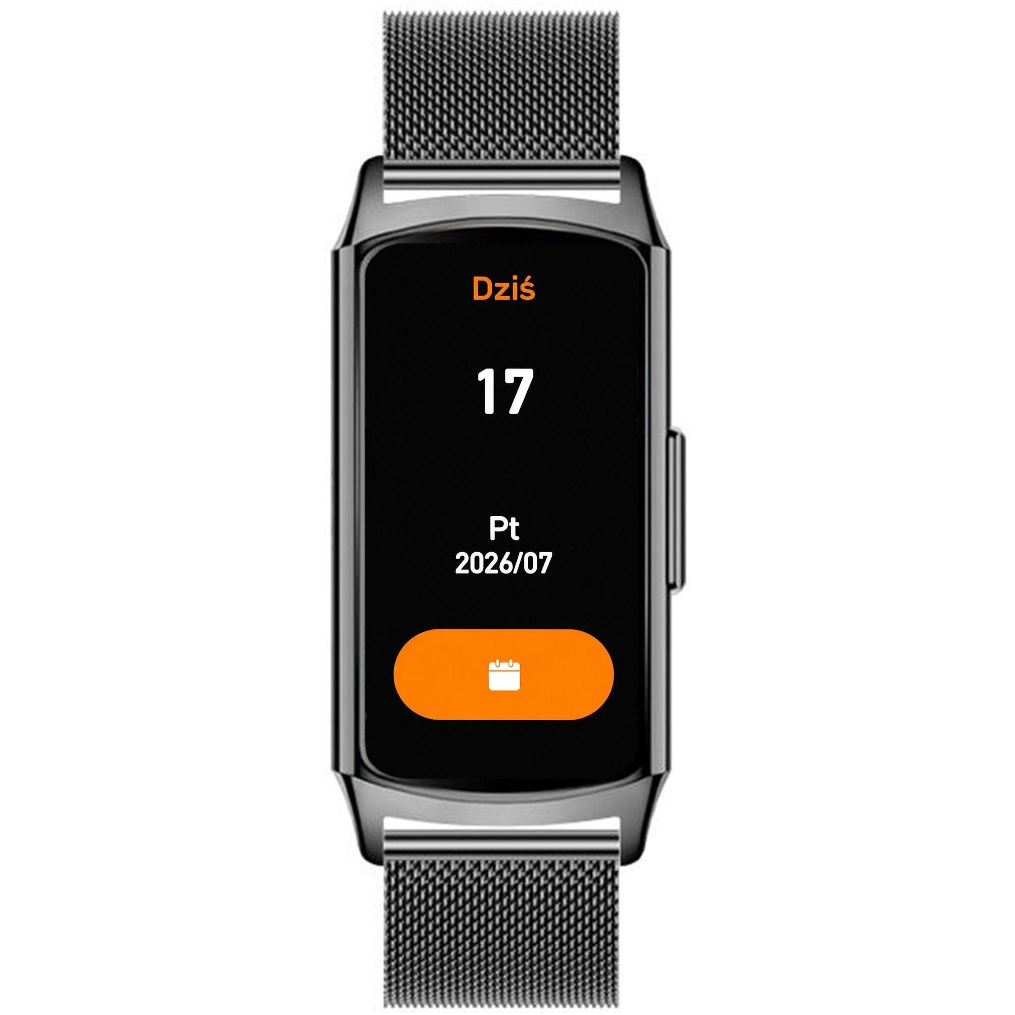 zegarek Hagen HB3514144 czarny Smartwatch